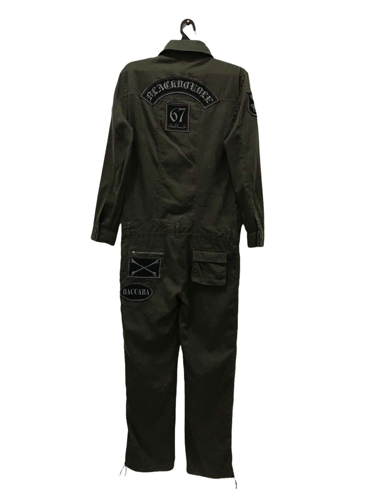 Japanese Brand BLACK BACCARN JUMPSUITS Size US 36 / EU 52 - 2 Thumbnail