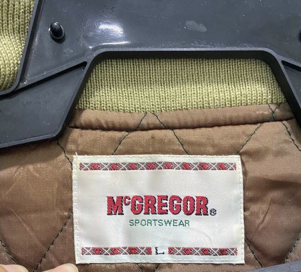 McGregor RARE!! Vintage McGregor American Spirit Khaki Bomber Jacket Size US L / EU 52-54 / 3 - 12 Thumbnail