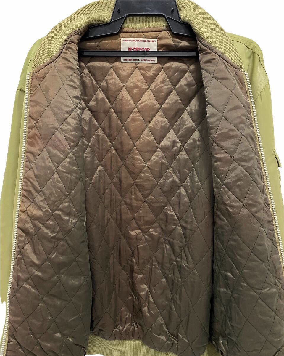 McGregor RARE!! Vintage McGregor American Spirit Khaki Bomber Jacket Size US L / EU 52-54 / 3 - 11 Thumbnail