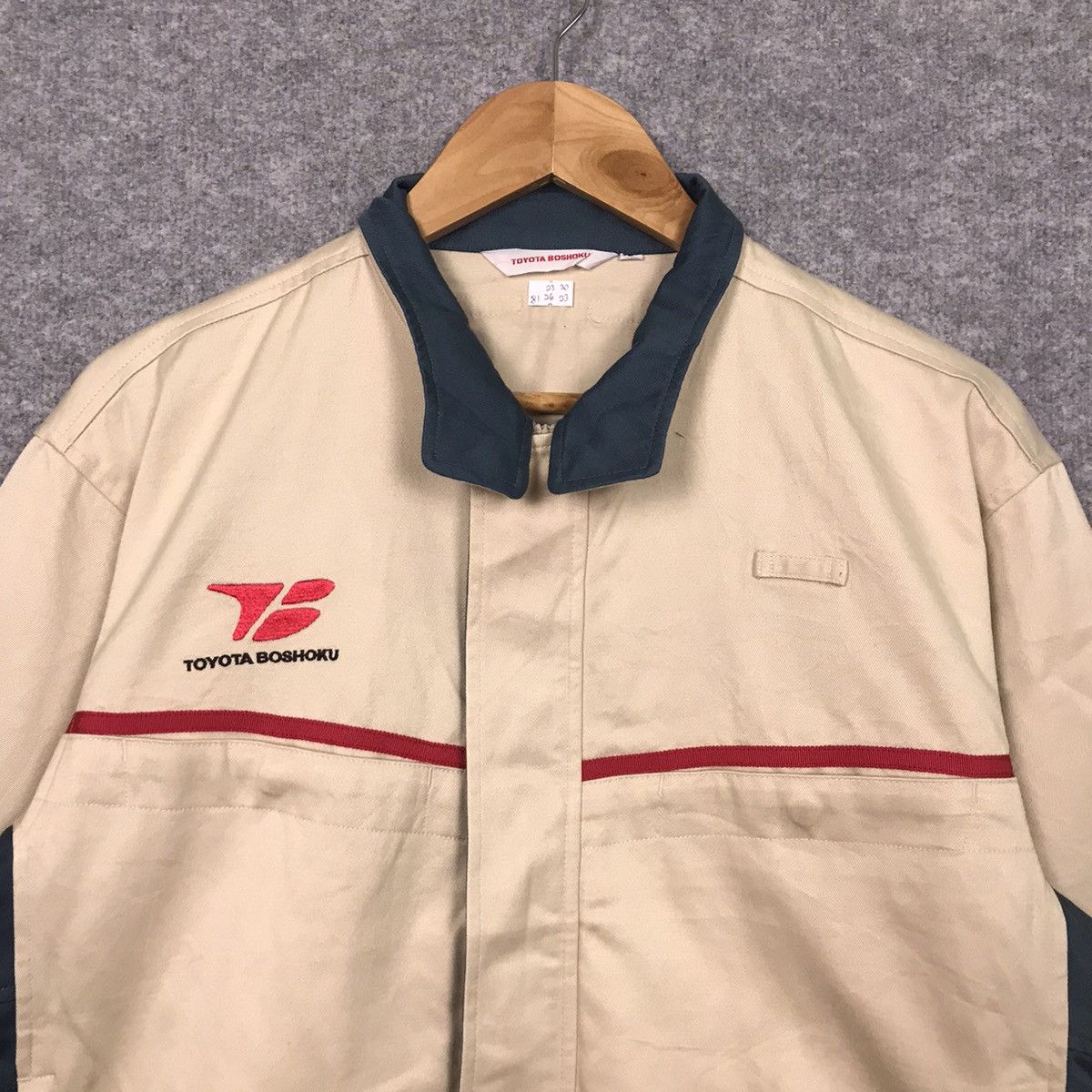 Vintage Toyota Boshoku uniform work jacket