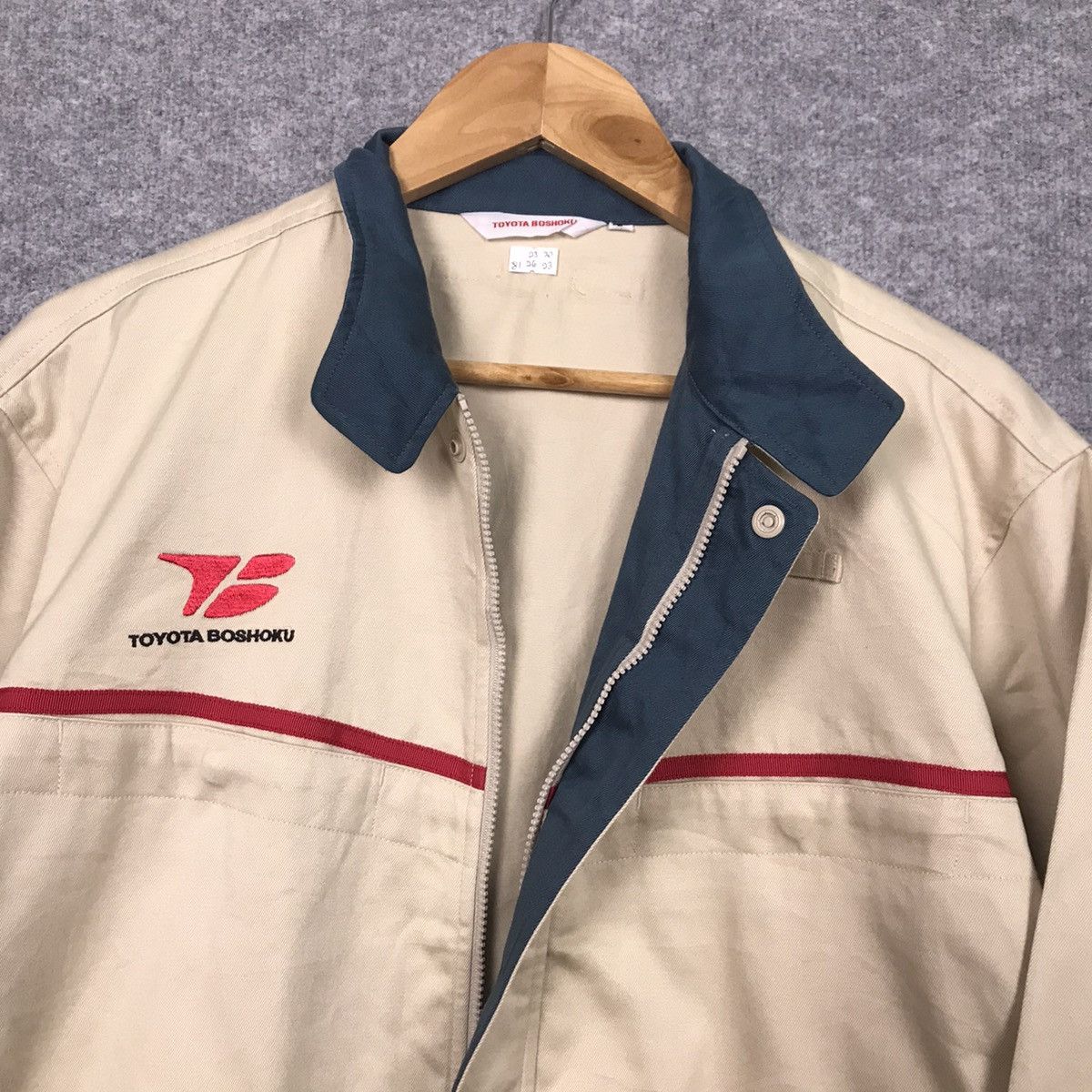 Vintage Toyota Boshoku uniform work jacket