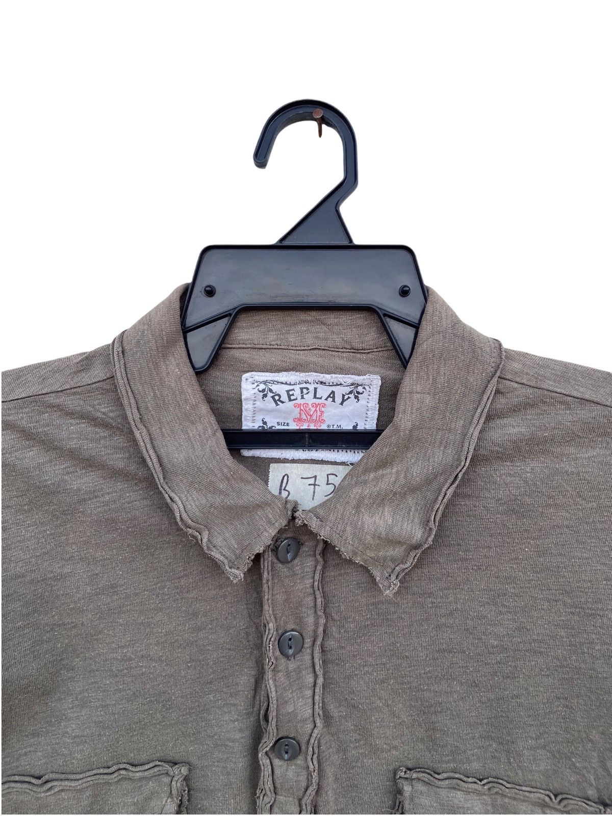 Replay Vintage Replay Thrashed Polo Shirt Size US M / EU 48-50 / 2 - 3 Thumbnail