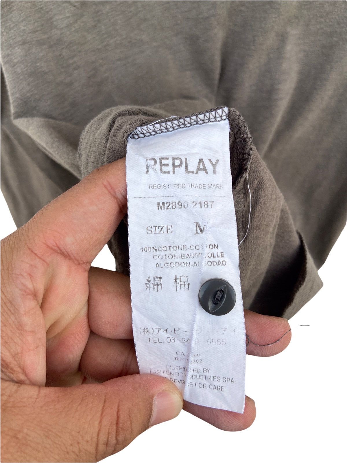 Replay Vintage Replay Thrashed Polo Shirt Size US M / EU 48-50 / 2 - 6 Thumbnail