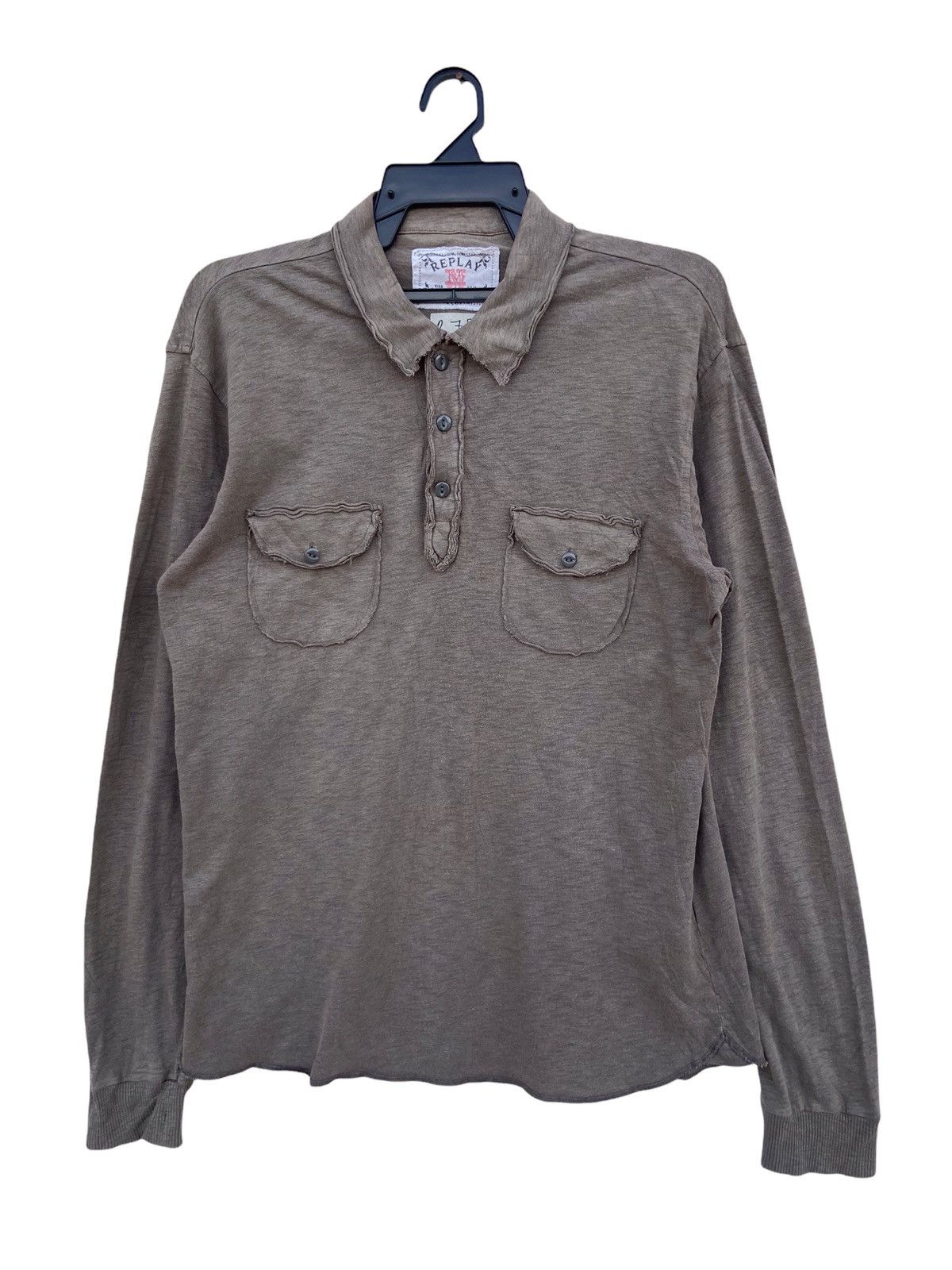 Replay Vintage Replay Thrashed Polo Shirt Size US M / EU 48-50 / 2 - 1 Thumbnail
