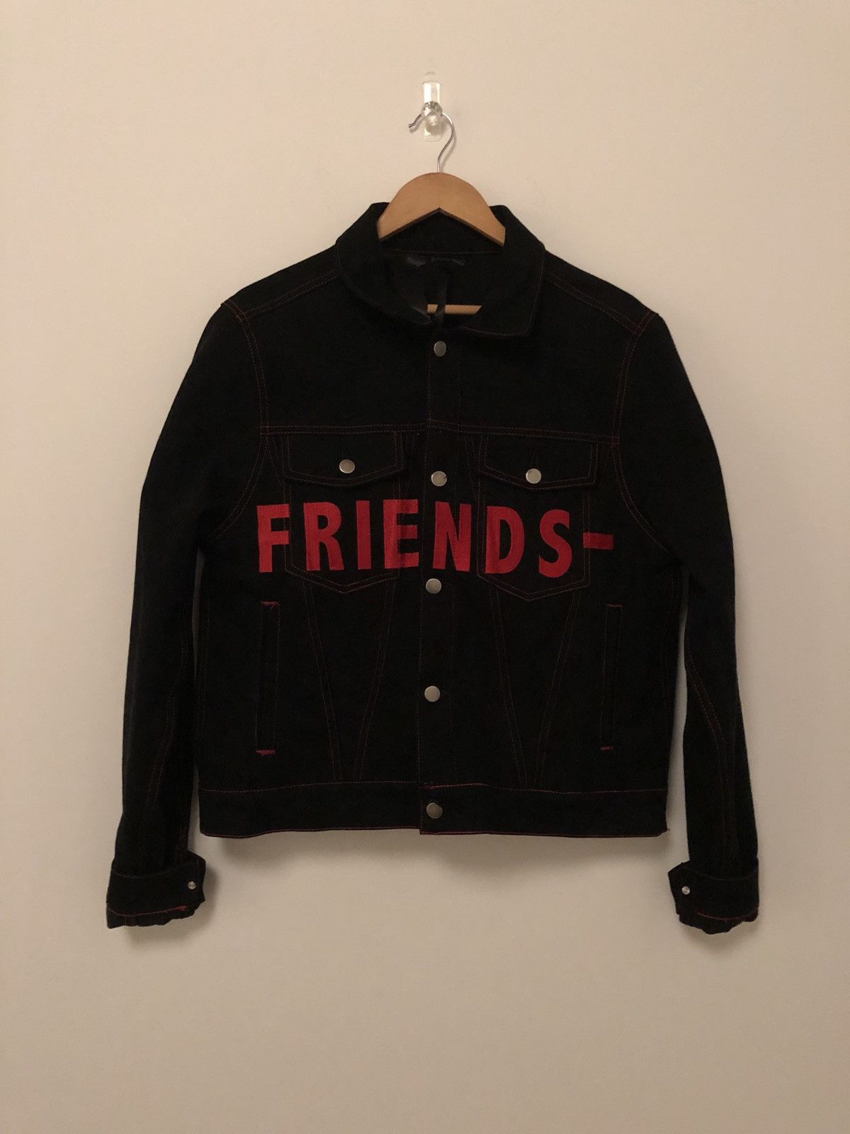 Friends Red Denim Jacket