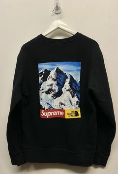 Supreme tnf mountain store crewneck