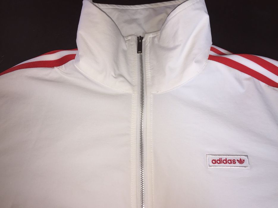 Adidas Tracksuit Jacket White/Red