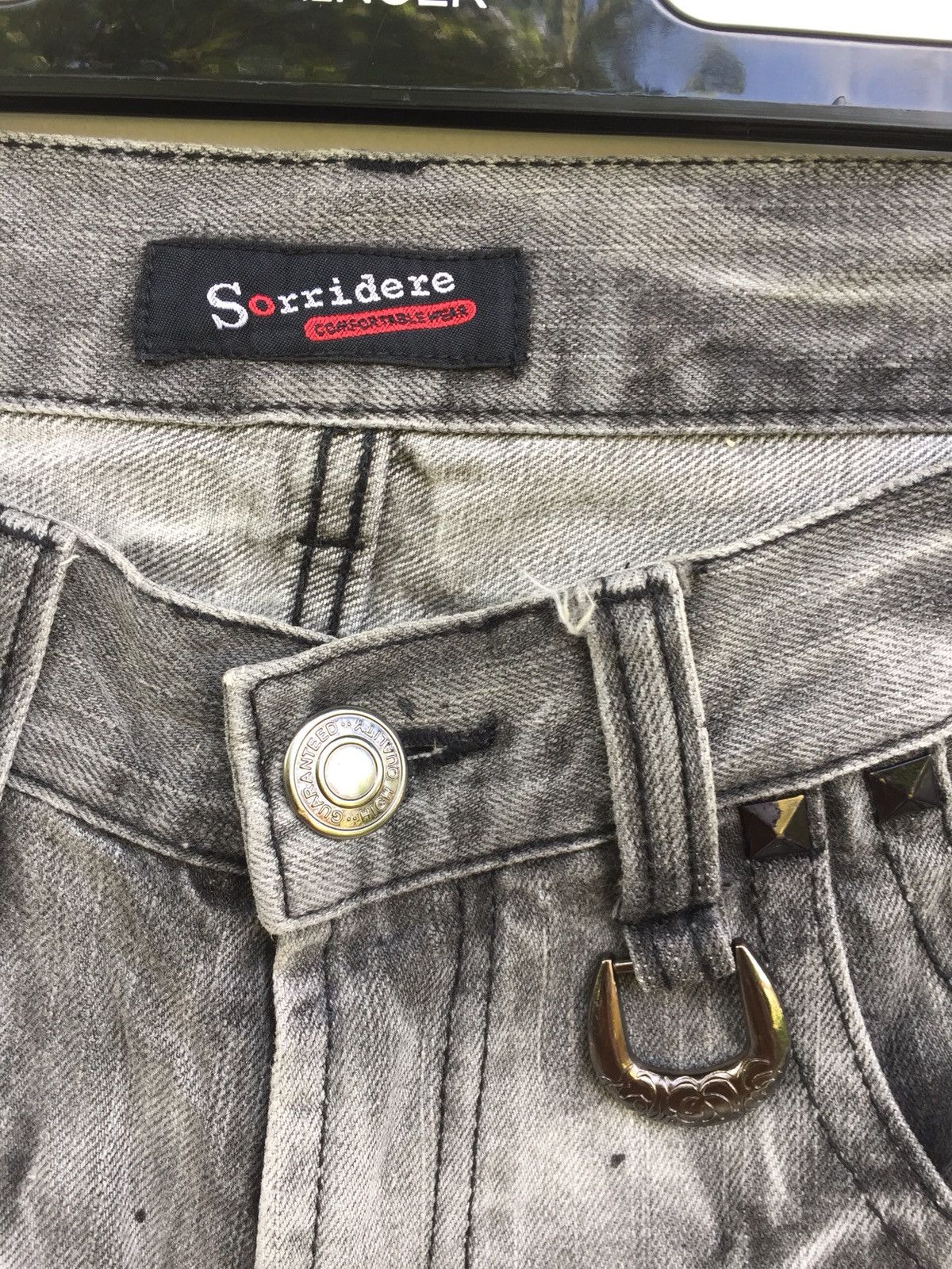 Hysteric Glamour × Japanese Brand Japanese Brand Sorridere black painter jeans Size US 31 - 10 Thumbnail