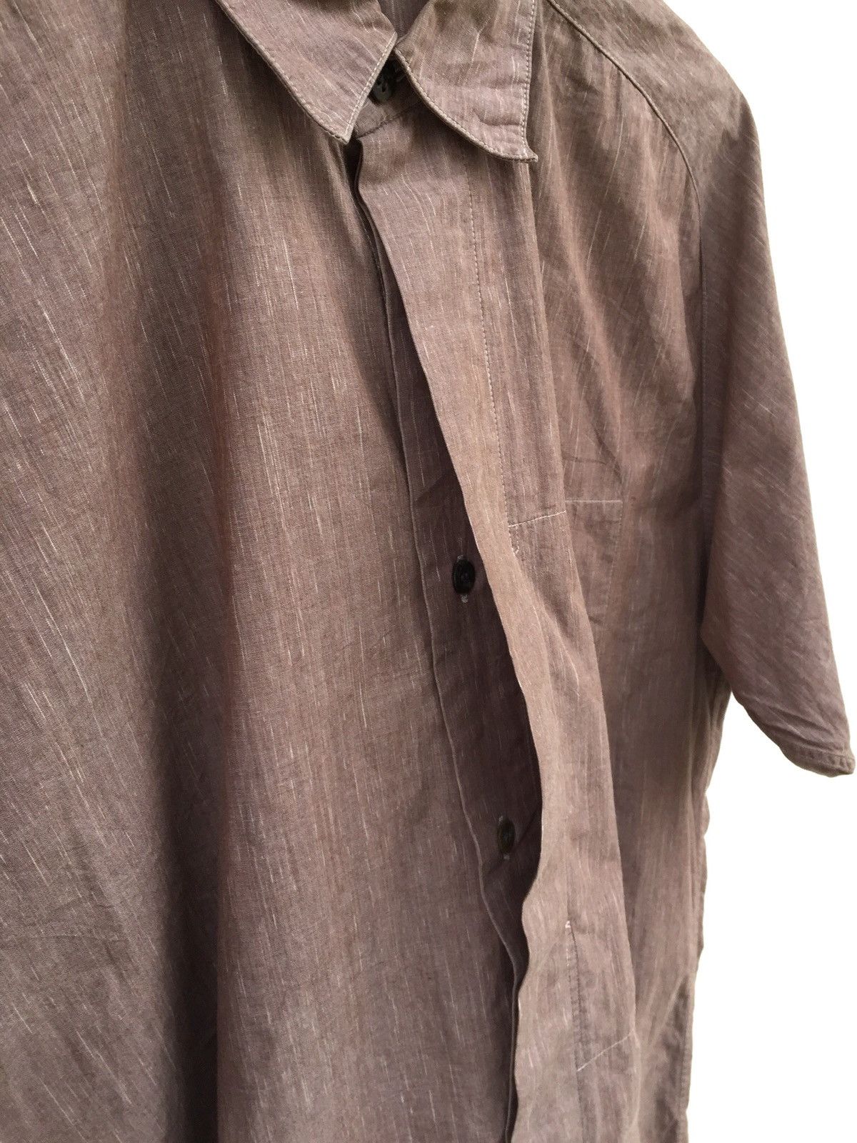Issey Miyake Vintage Issey Miyake Oversized Shirts Size US M / EU 48-50 / 2 - 3 Thumbnail