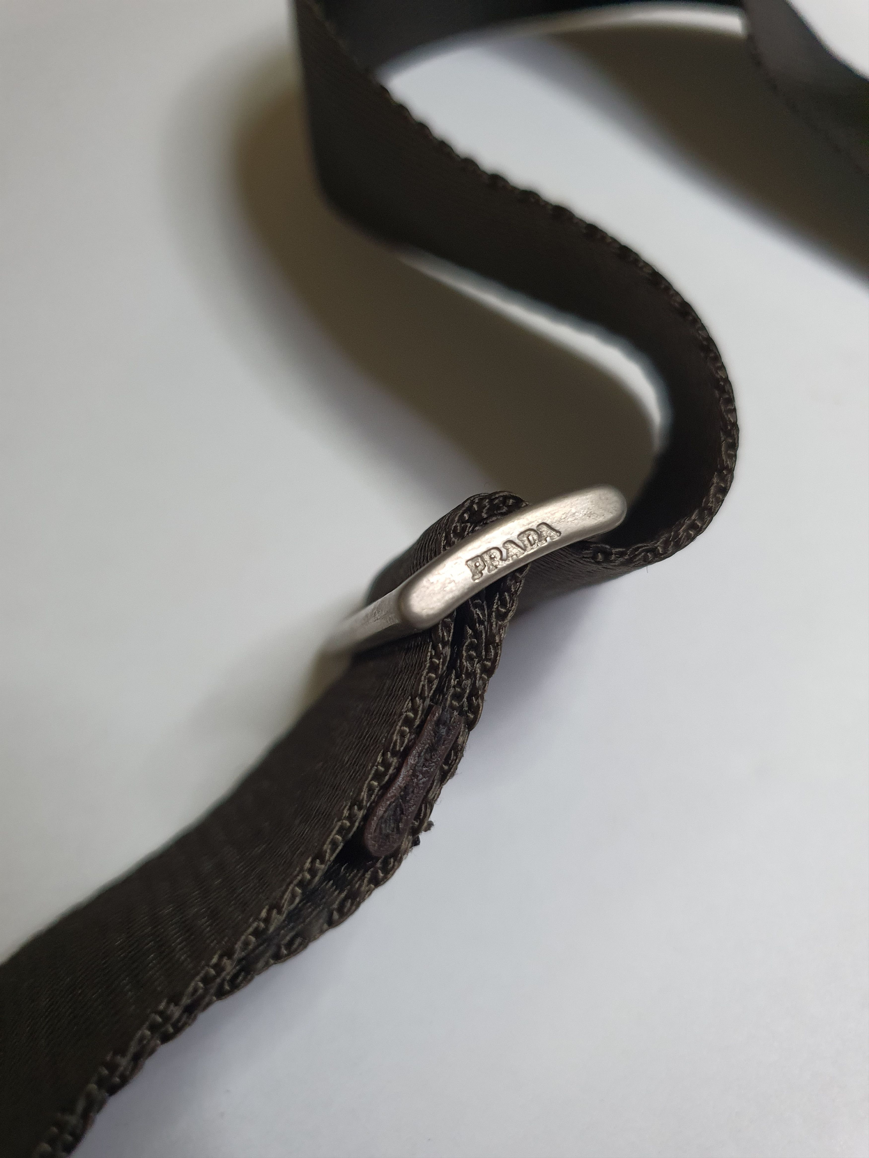Prada Prada Nylon Dark Green Sling Bag. Size ONE SIZE - 9 Thumbnail