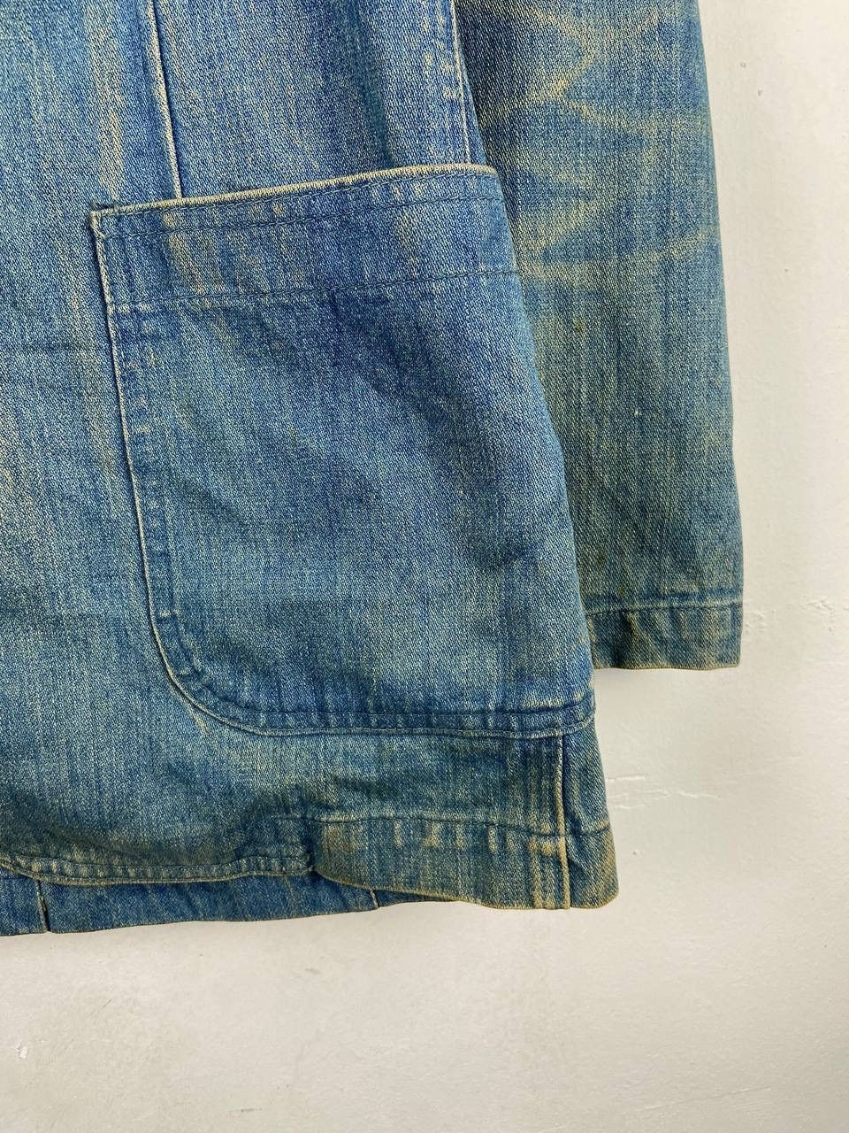 Japanese Brand Vintage Savage George Custer Denim Blazer Jacket Faded Size US M / EU 48-50 / 2 - 5 Thumbnail