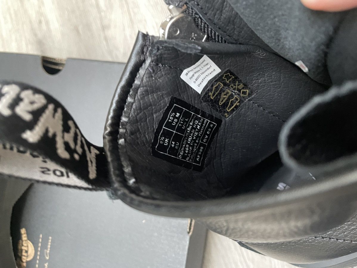Dr. Martens Rick Owens Doc Martens 1460 Quad Leather Boots Size US 10.5 / EU 43-44 - 7 Thumbnail