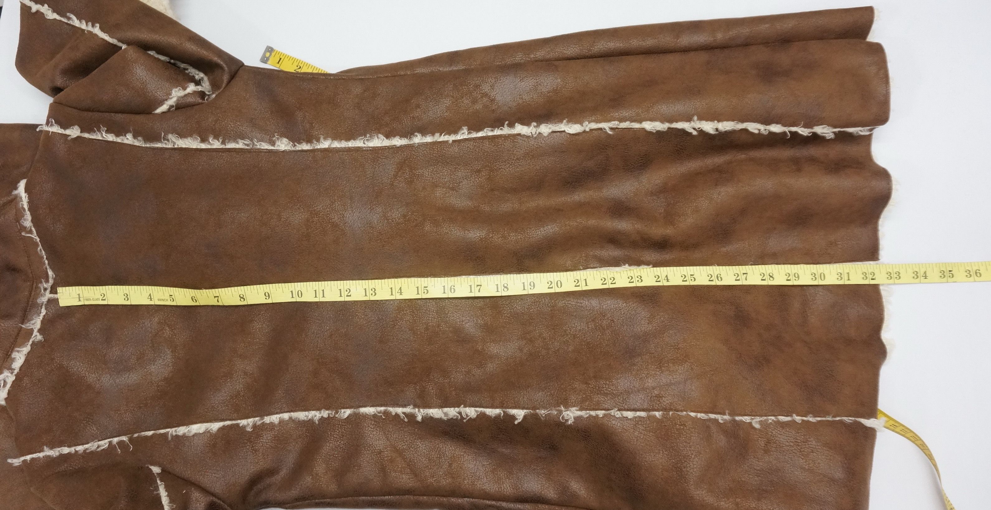Japanese Brand CLEO Girl Faux Sherpa Long Coat Size S / US 4 / IT 40 - 18 Thumbnail