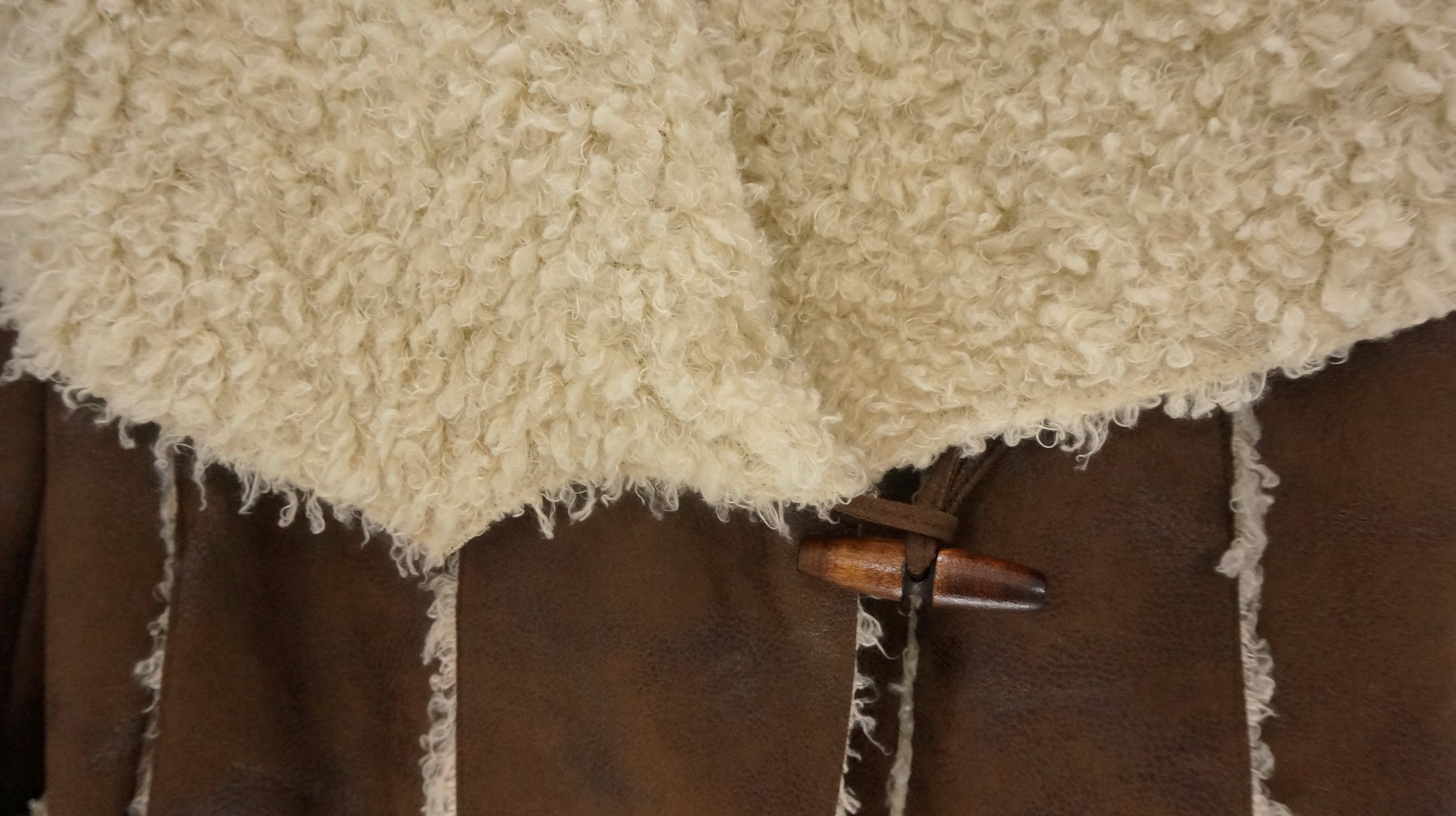 Japanese Brand CLEO Girl Faux Sherpa Long Coat Size S / US 4 / IT 40 - 7 Thumbnail
