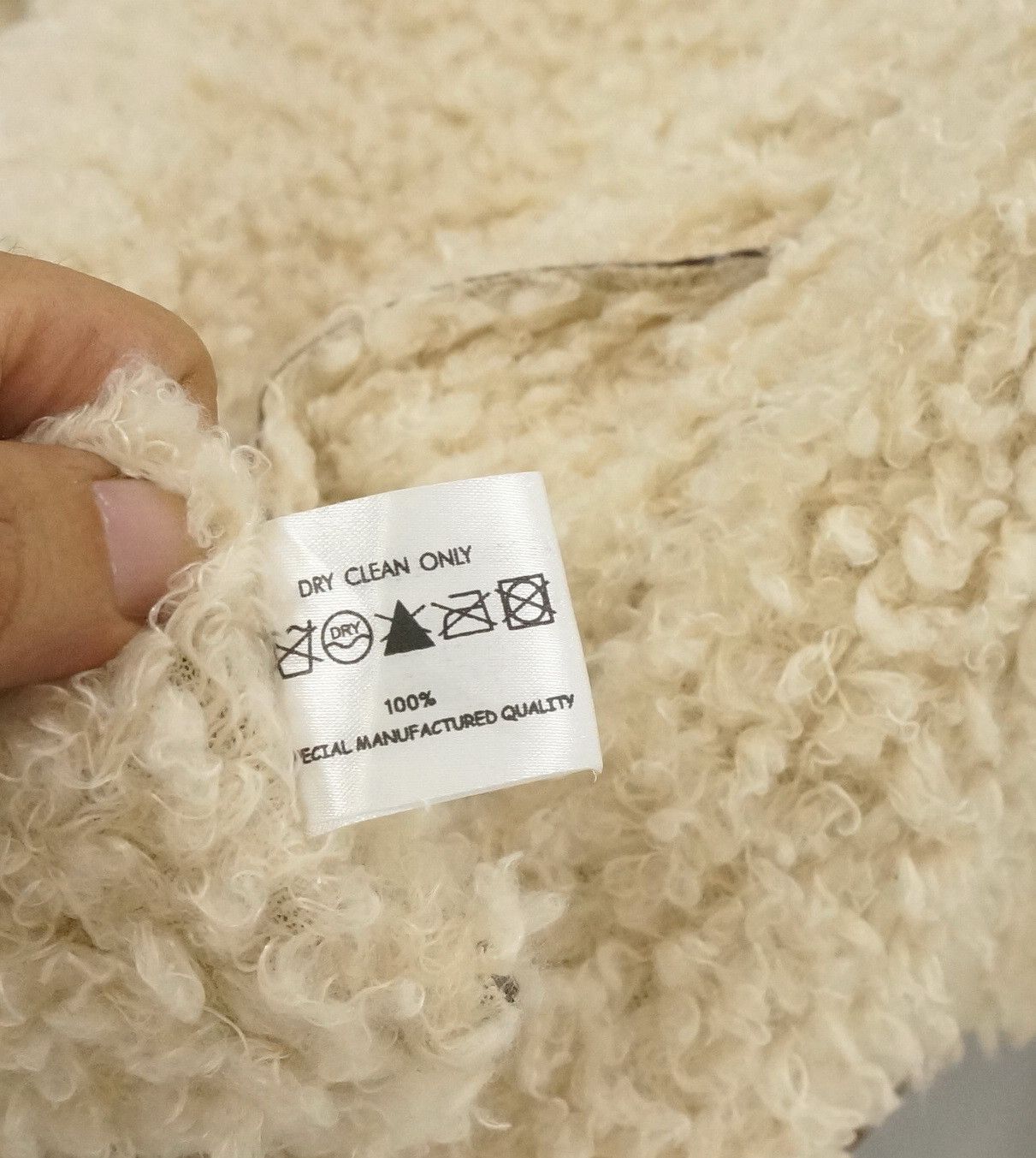Japanese Brand CLEO Girl Faux Sherpa Long Coat Size S / US 4 / IT 40 - 19 Thumbnail