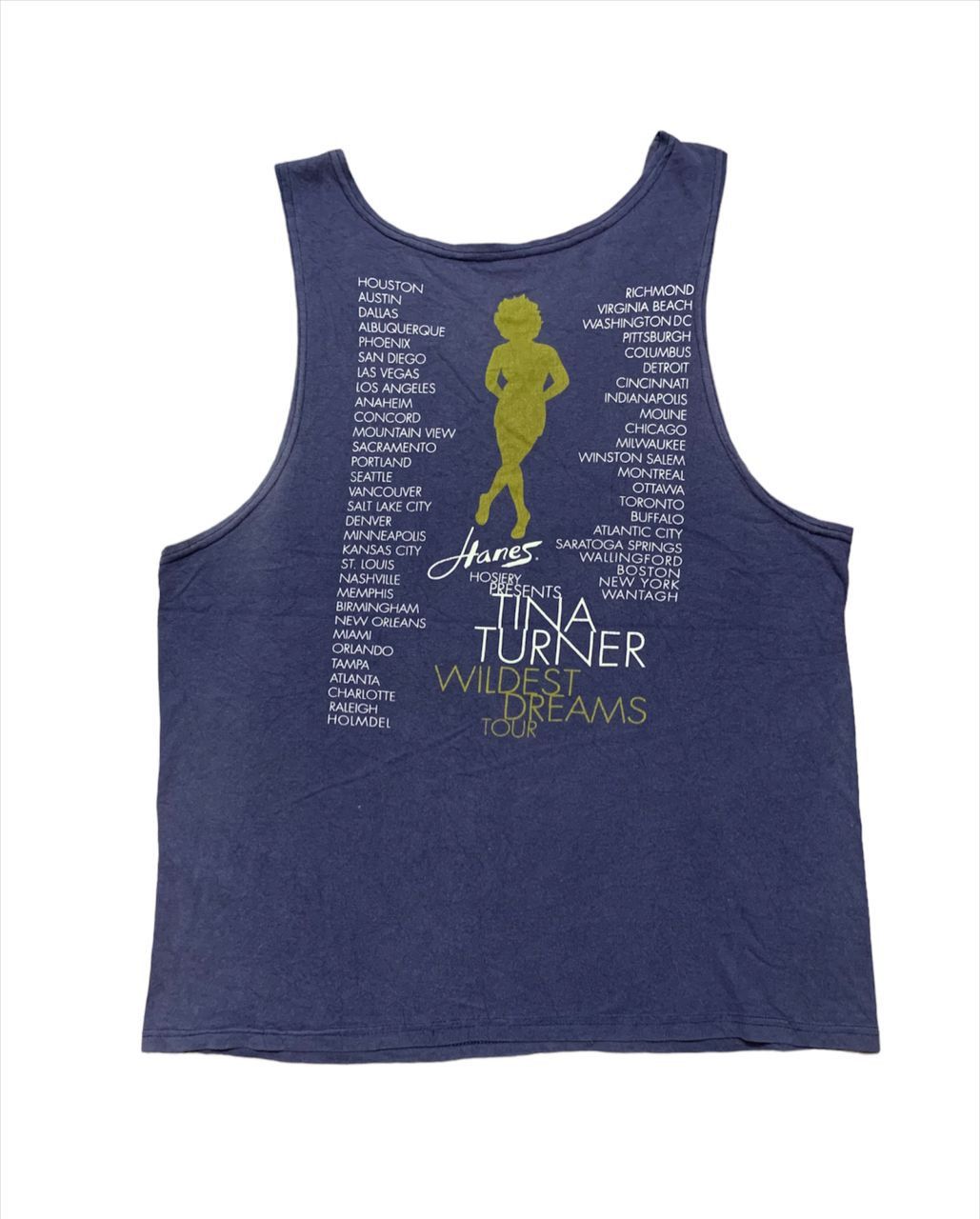 Band Tees Vintage Tina Tuner Turner wildest dream tour Customized Top Size US M / EU 48-50 / 2 - 2 Thumbnail
