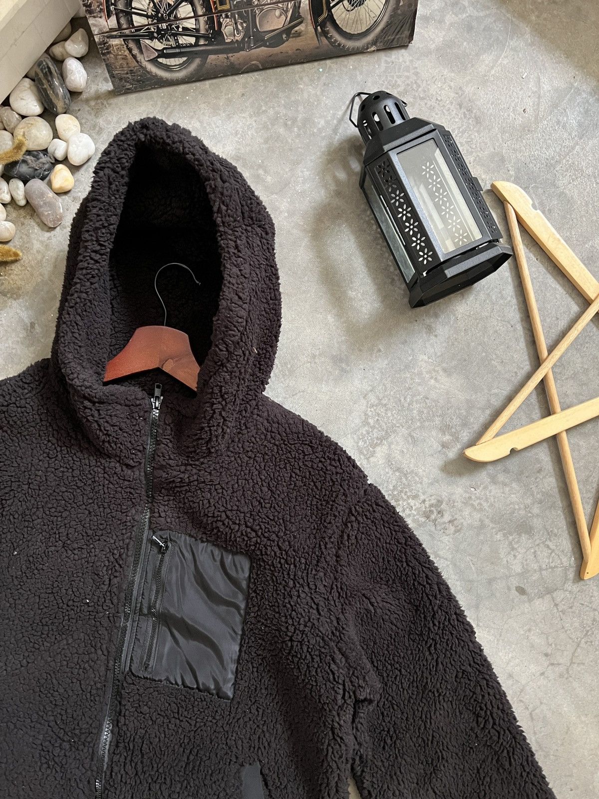 Japanese Brand × Vintage STEALS 🖤🏴‍☠️ Ray Casin Deep Pile Sherpa Quilted Jacket Size US M / EU 48-50 / 2 - 10 Thumbnail