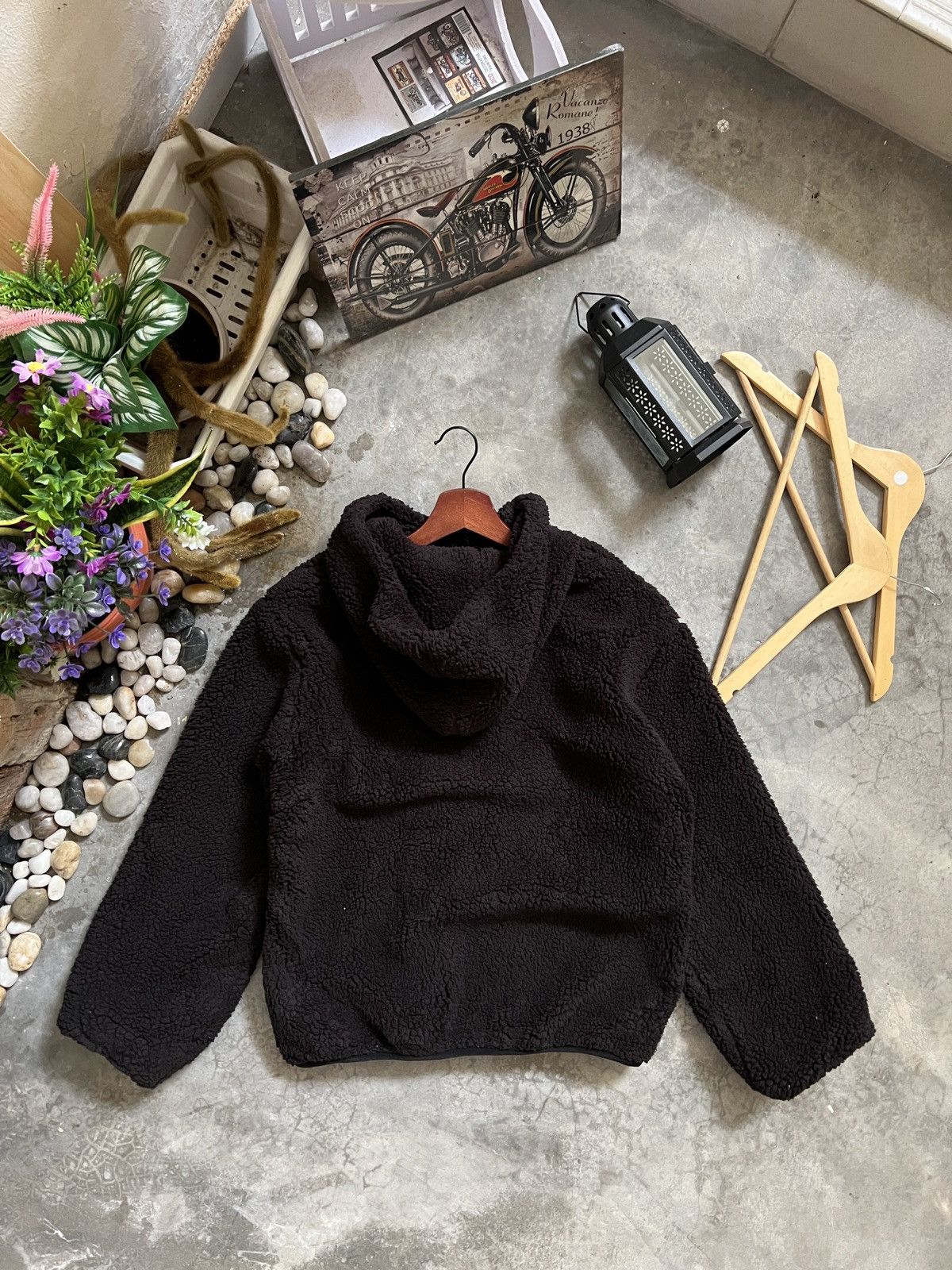 Japanese Brand × Vintage STEALS 🖤🏴‍☠️ Ray Casin Deep Pile Sherpa Quilted Jacket Size US M / EU 48-50 / 2 - 6 Thumbnail