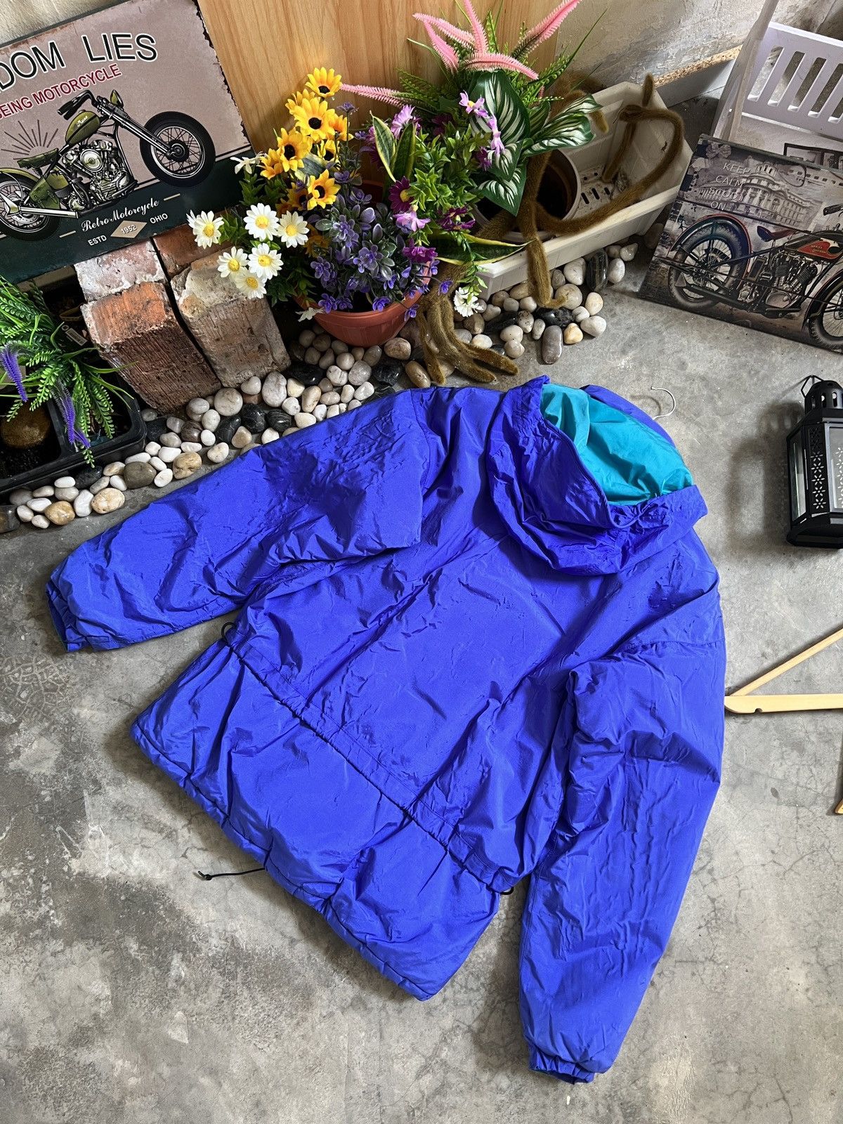 Montbell × Vintage Vintage 🖤 Montbell Large Pocket Hidden Hoodie Jacket Size US M / EU 48-50 / 2 - 12 Thumbnail