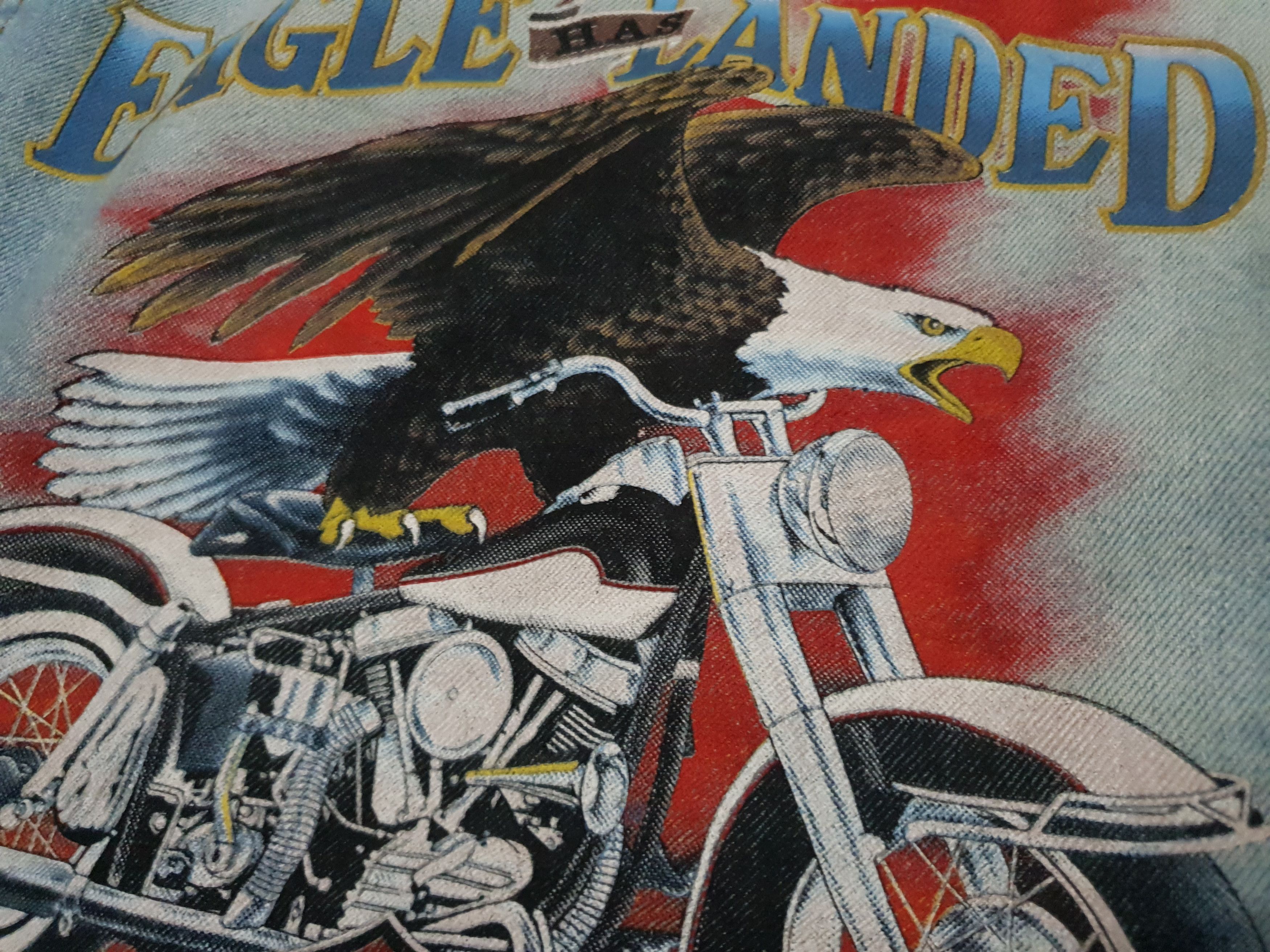 Harley Davidson × Vintage Vintage HARLEY DAVIDSON U.S.A. Denim Jacket. (Original) Size US L / EU 52-54 / 3 - 4 Thumbnail