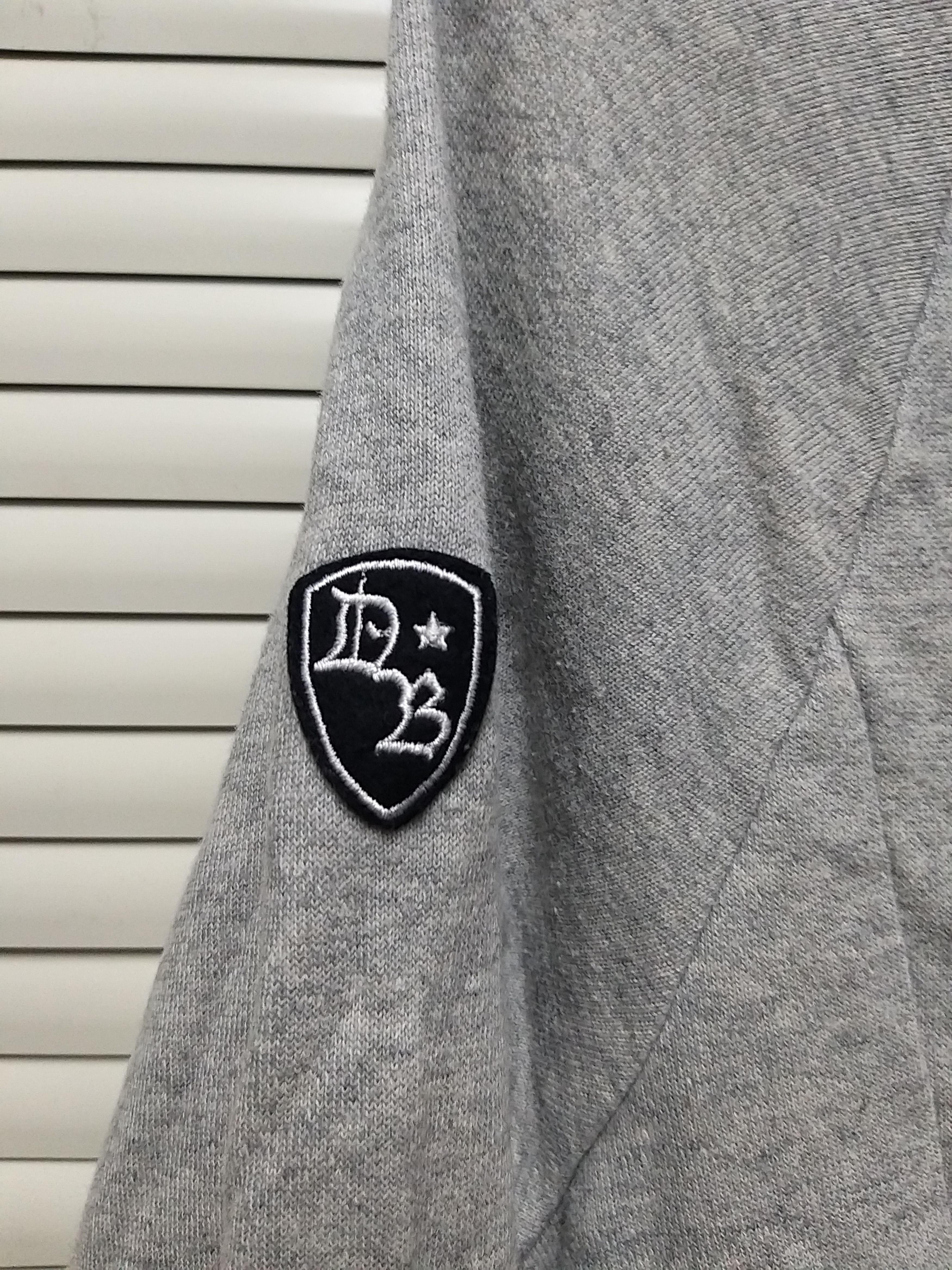 Japanese Brand RARE🔥DARTIN BONAPARTO SWAROVSKI FULL ZIPPER HOODIES Size US S / EU 44-46 / 1 - 4 Thumbnail
