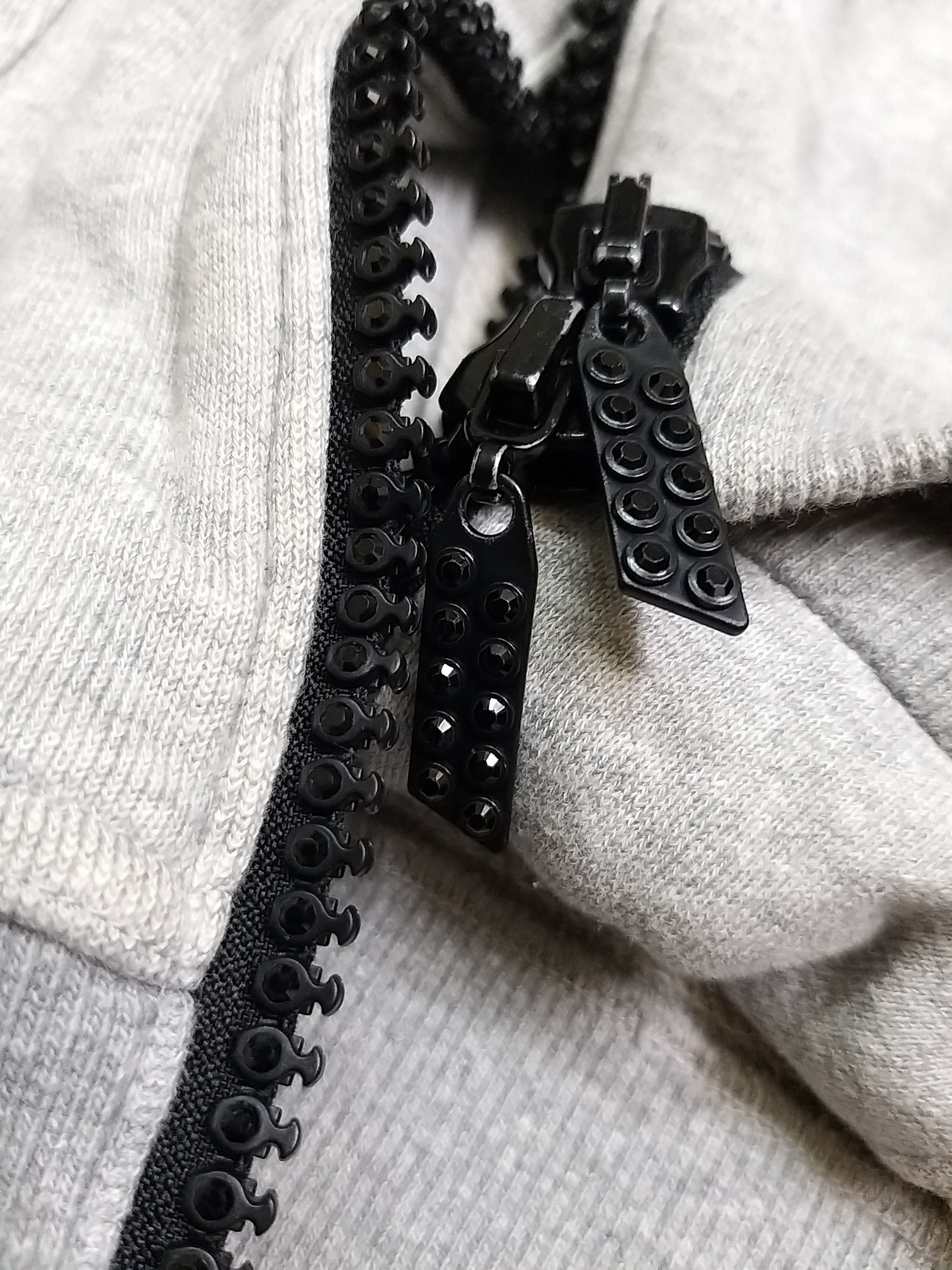 Japanese Brand RARE🔥DARTIN BONAPARTO SWAROVSKI FULL ZIPPER HOODIES Size US S / EU 44-46 / 1 - 8 Thumbnail