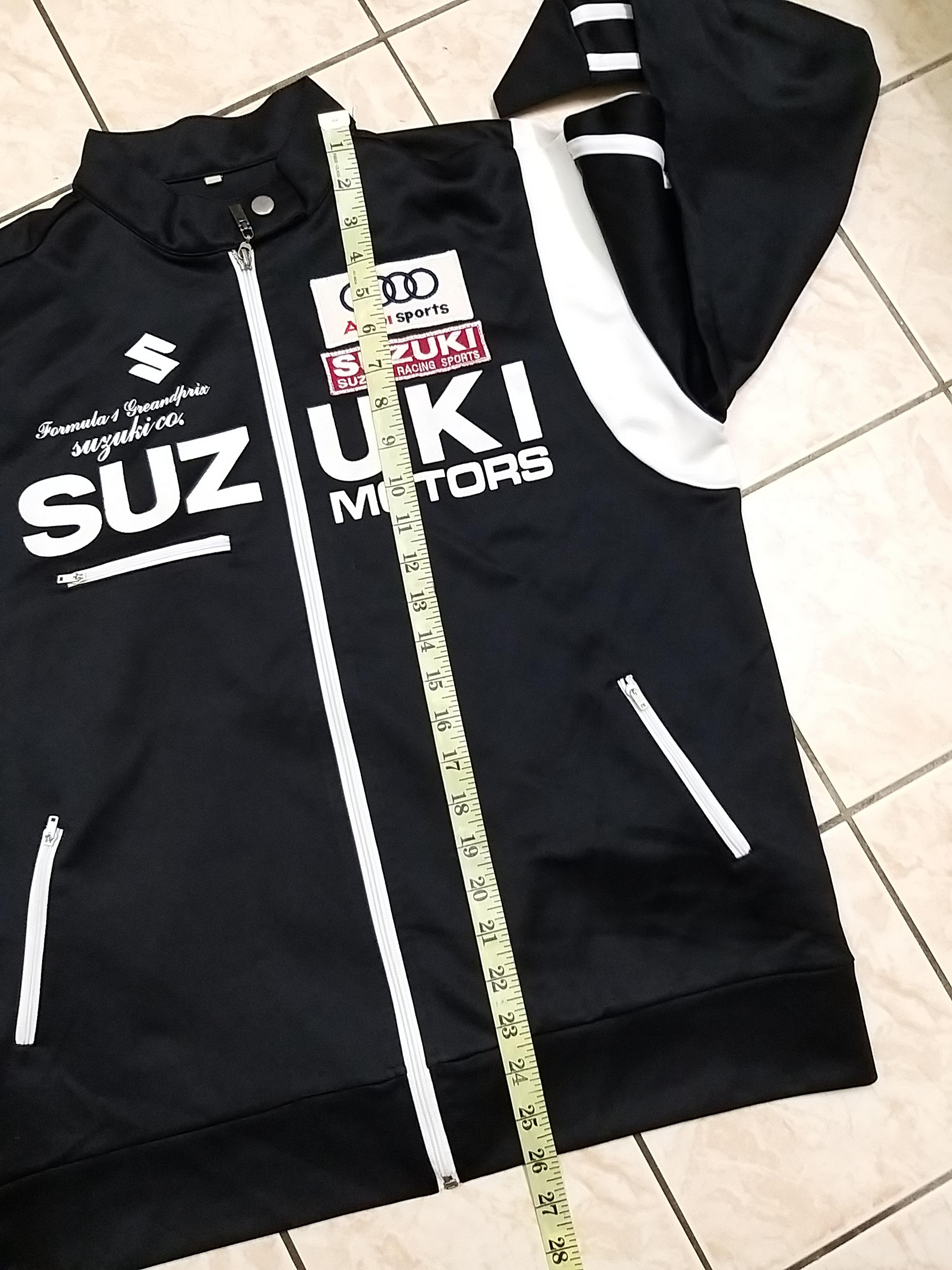 Sports Specialties VINTAGE SUZUKI MOTORS F1 GRANDPRIX ZIPPER JACKET Size US L / EU 52-54 / 3 - 12 Thumbnail