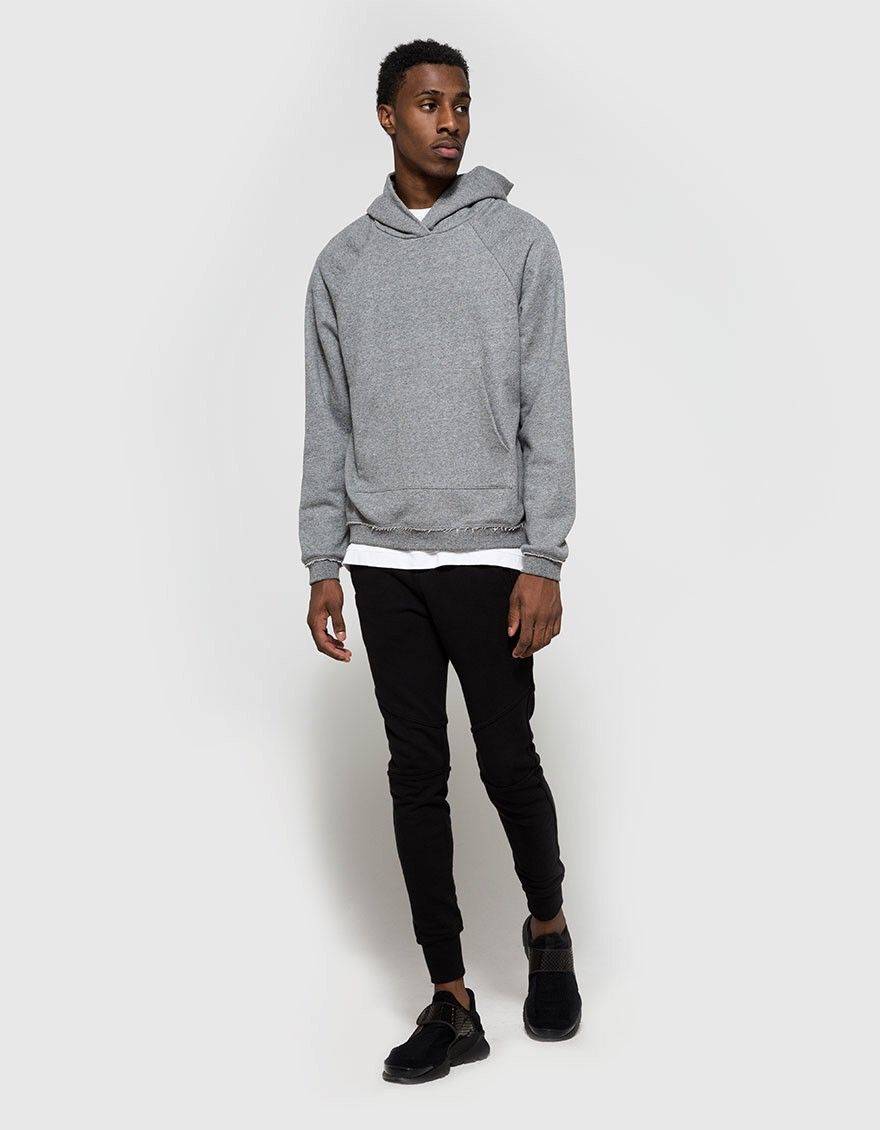 John Elliott John Elliott Raglan Raw Edge Hoodie Size US L / EU 52-54 / 3 - 2 Thumbnail