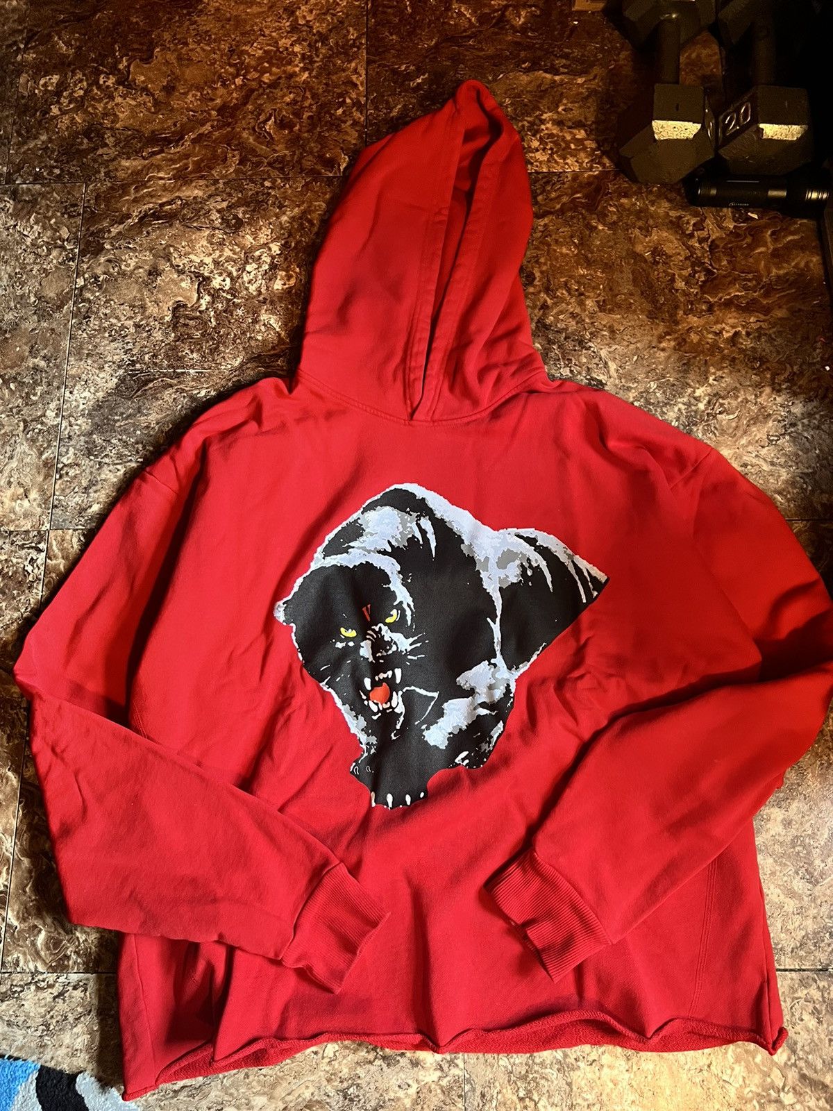 Outlets VLONE hoodie black panther XL