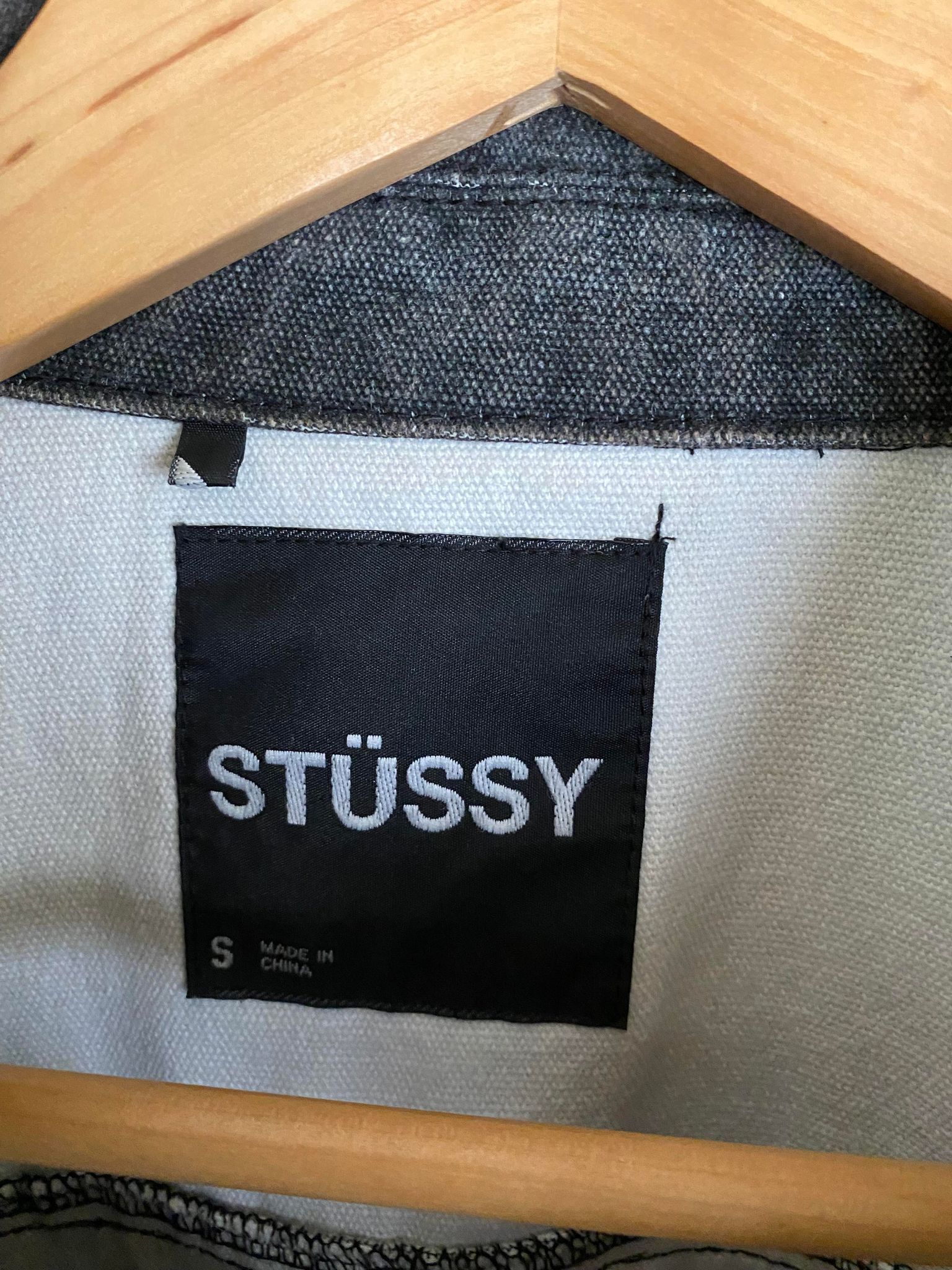 Stussy Stussy Vintage Denim Jacket "Live Wild, Die Free" Rare Small Size US S / EU 44-46 / 1 - 4 Thumbnail