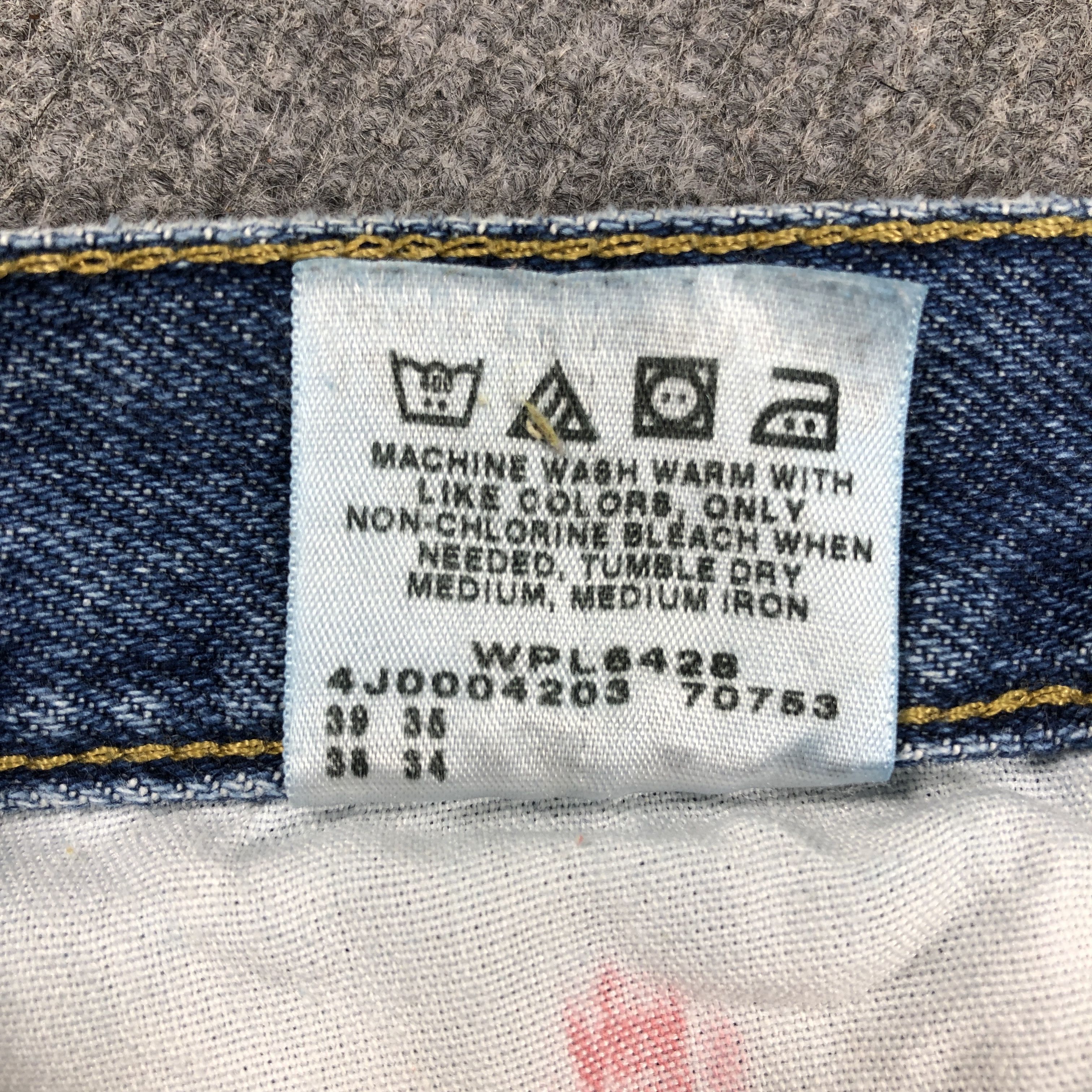 Lee × Vintage Vintage Lee Light Blue Wash Jeans L795 Size US 37 - 9 Thumbnail