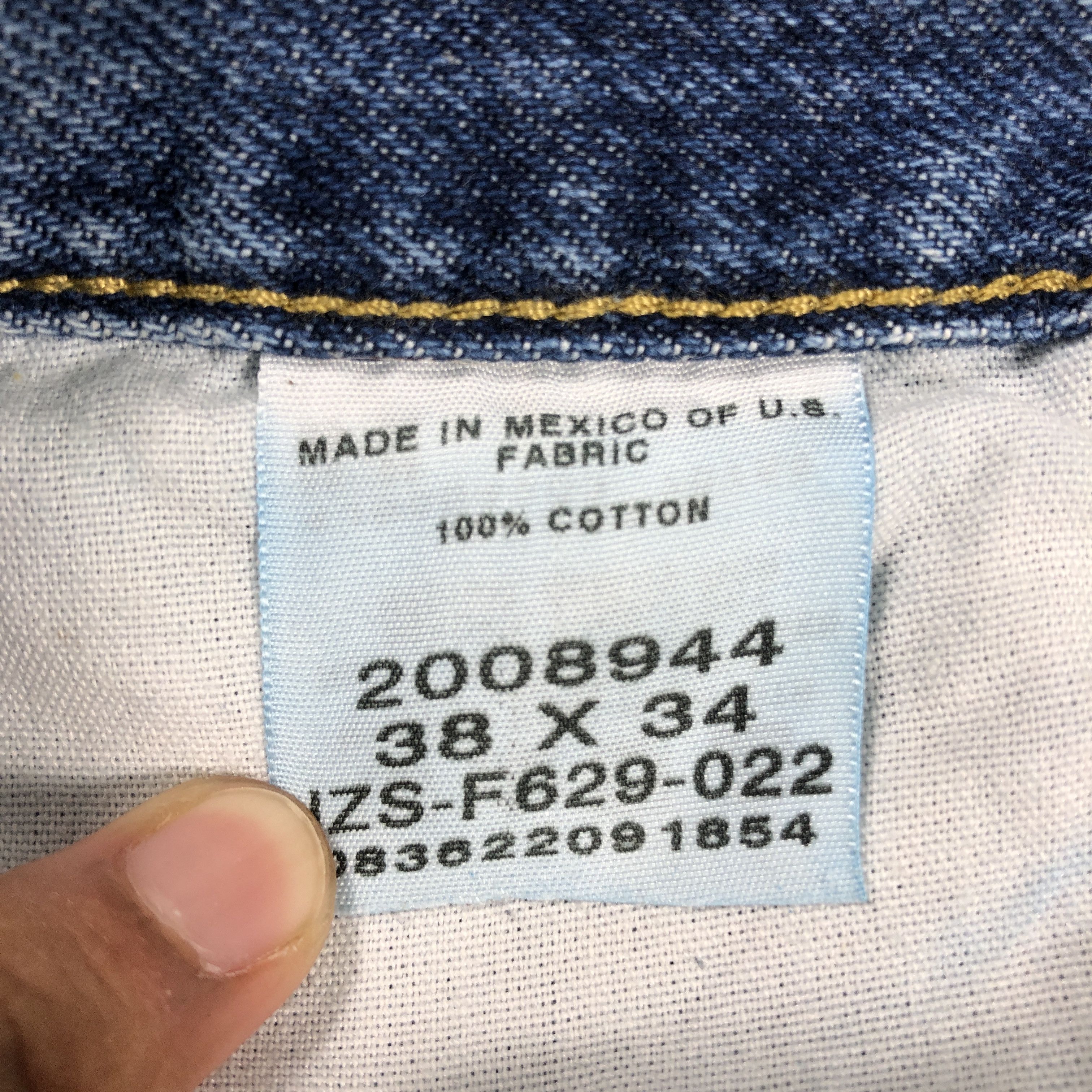 Lee × Vintage Vintage Lee Light Blue Wash Jeans L795 Size US 37 - 8 Thumbnail