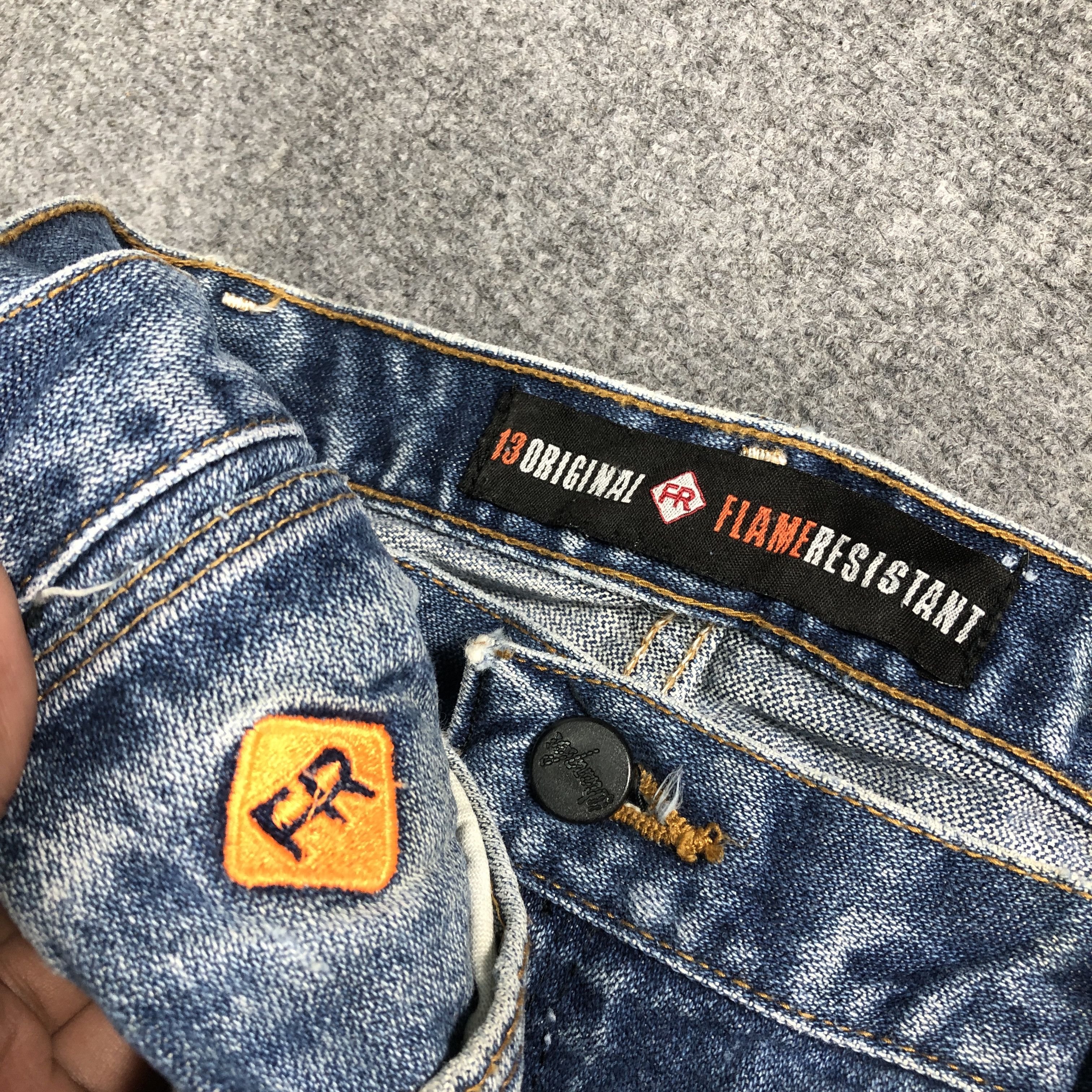 Vintage × Wrangler Vintage Wrangler Flame Resistant Jeans L937 Size US 37 - 8 Thumbnail