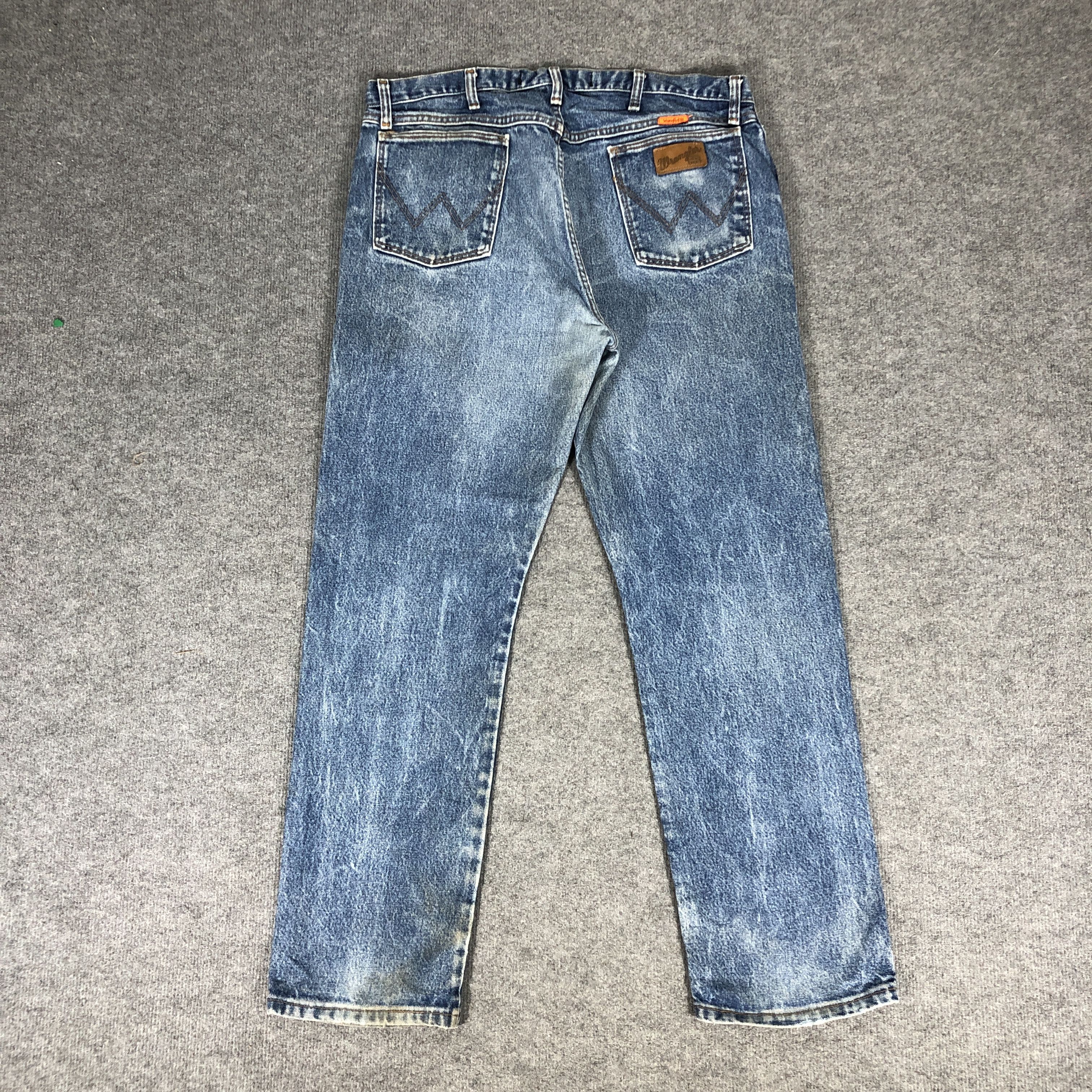 Vintage × Wrangler Vintage Wrangler Flame Resistant Jeans L937 Size US 37 - 2 Thumbnail