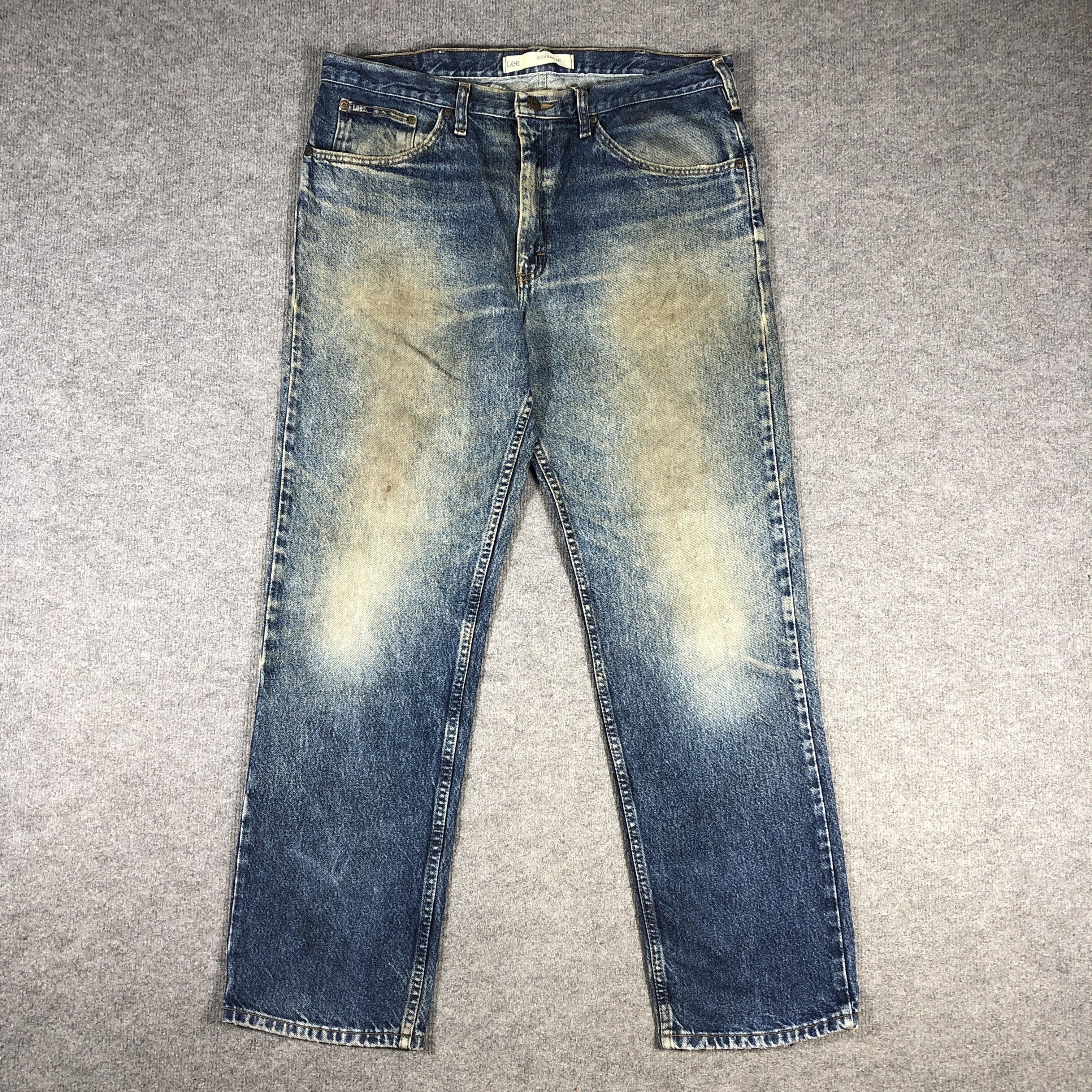 Lee × Vintage Vintage Lee Regular Jeans Dirty L774 Size US 38 / EU 54 - 1 Thumbnail
