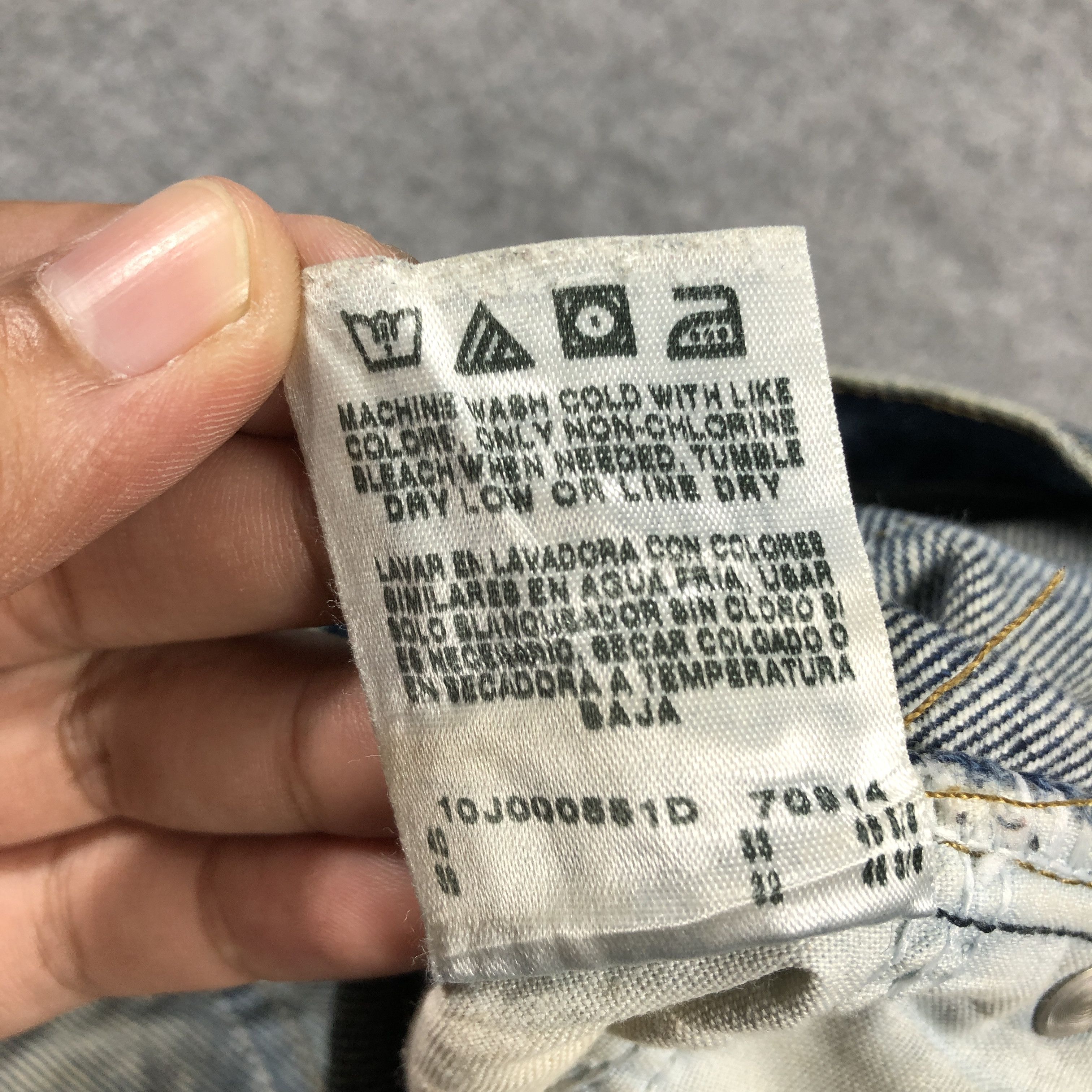 Lee × Vintage Vintage Lee Regular Jeans Dirty L774 Size US 38 / EU 54 - 10 Thumbnail