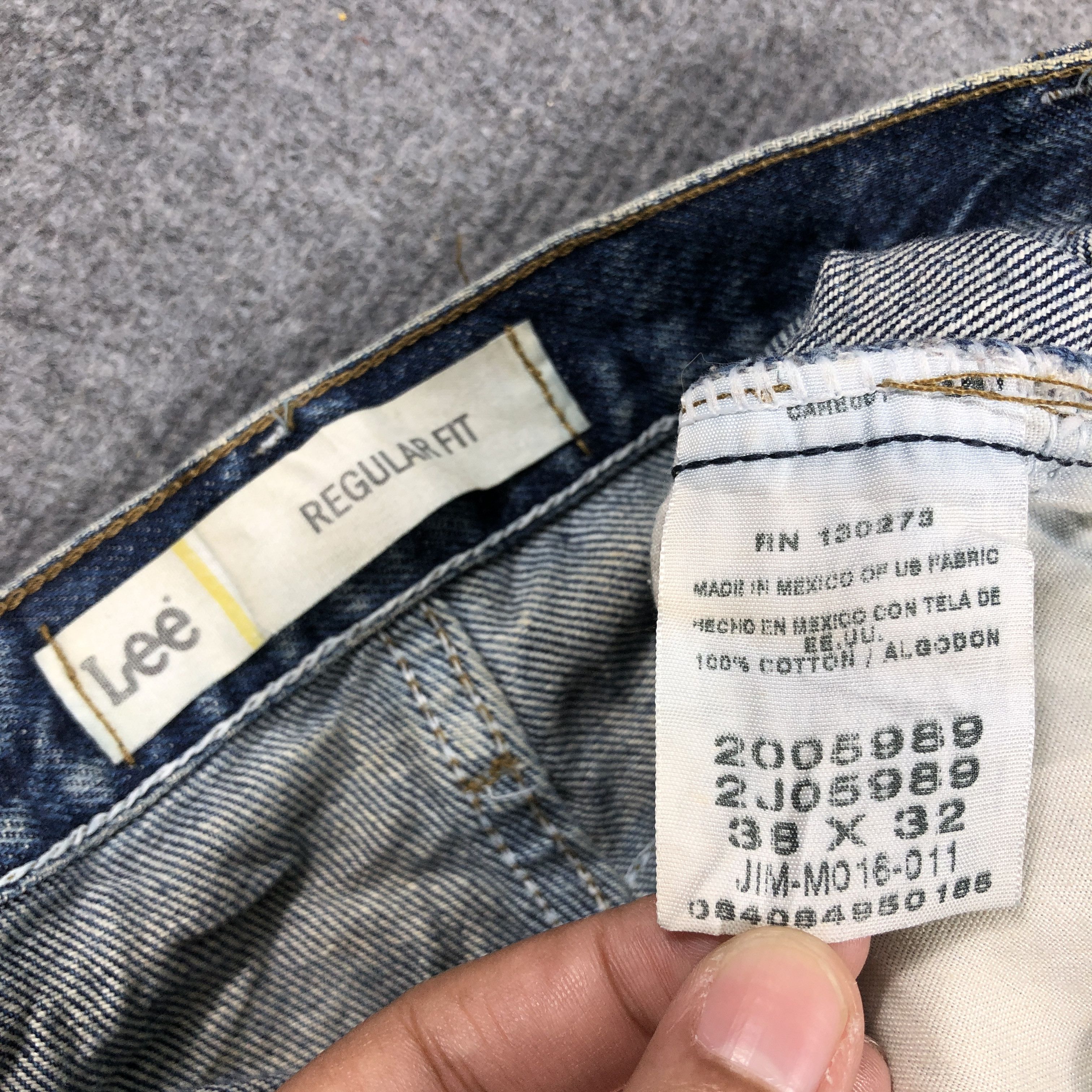 Lee × Vintage Vintage Lee Regular Jeans Dirty L774 Size US 38 / EU 54 - 9 Thumbnail