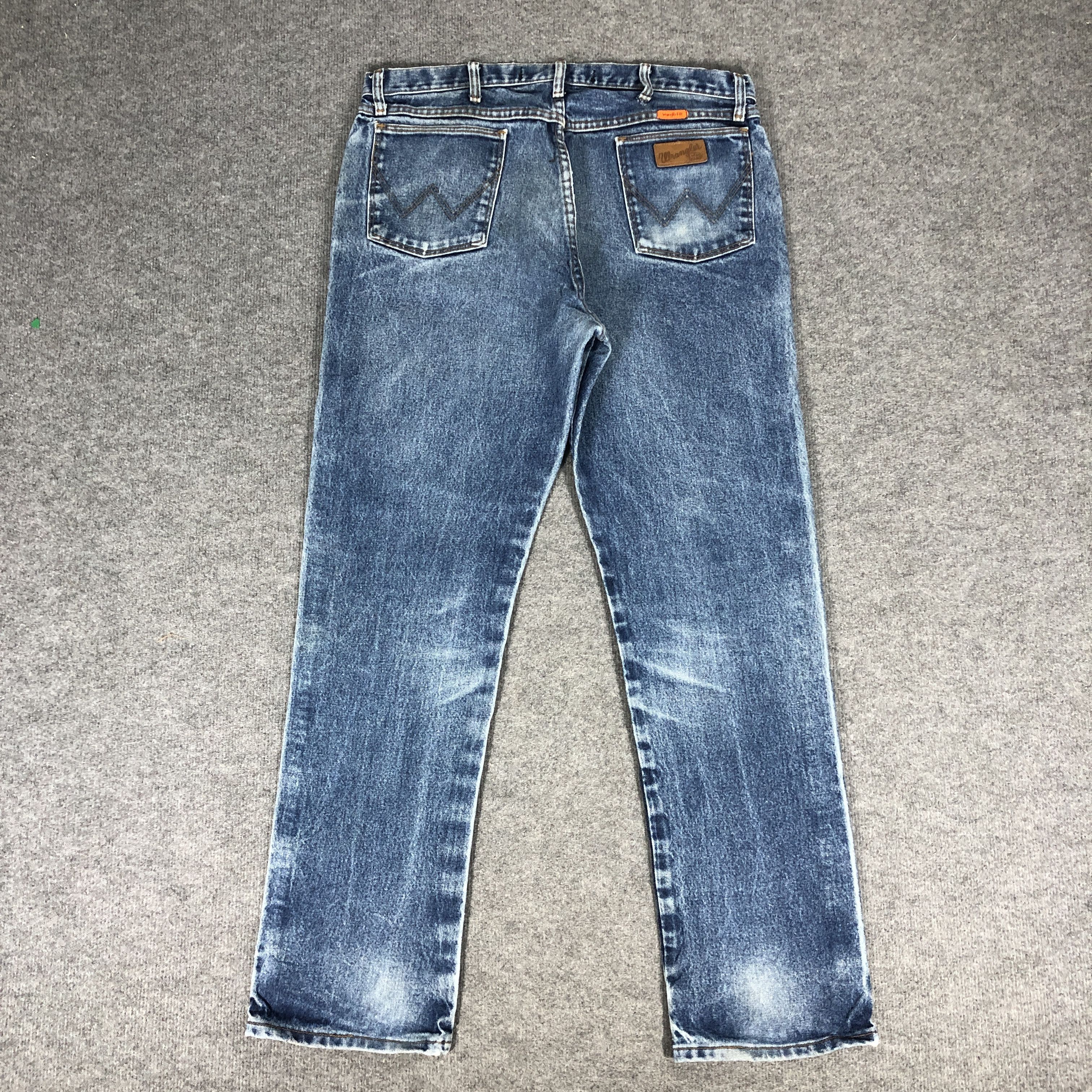 Vintage × Wrangler Vintage Wrangler Flame Resistant Jeans L931 Size US 38 / EU 54 - 2 Thumbnail