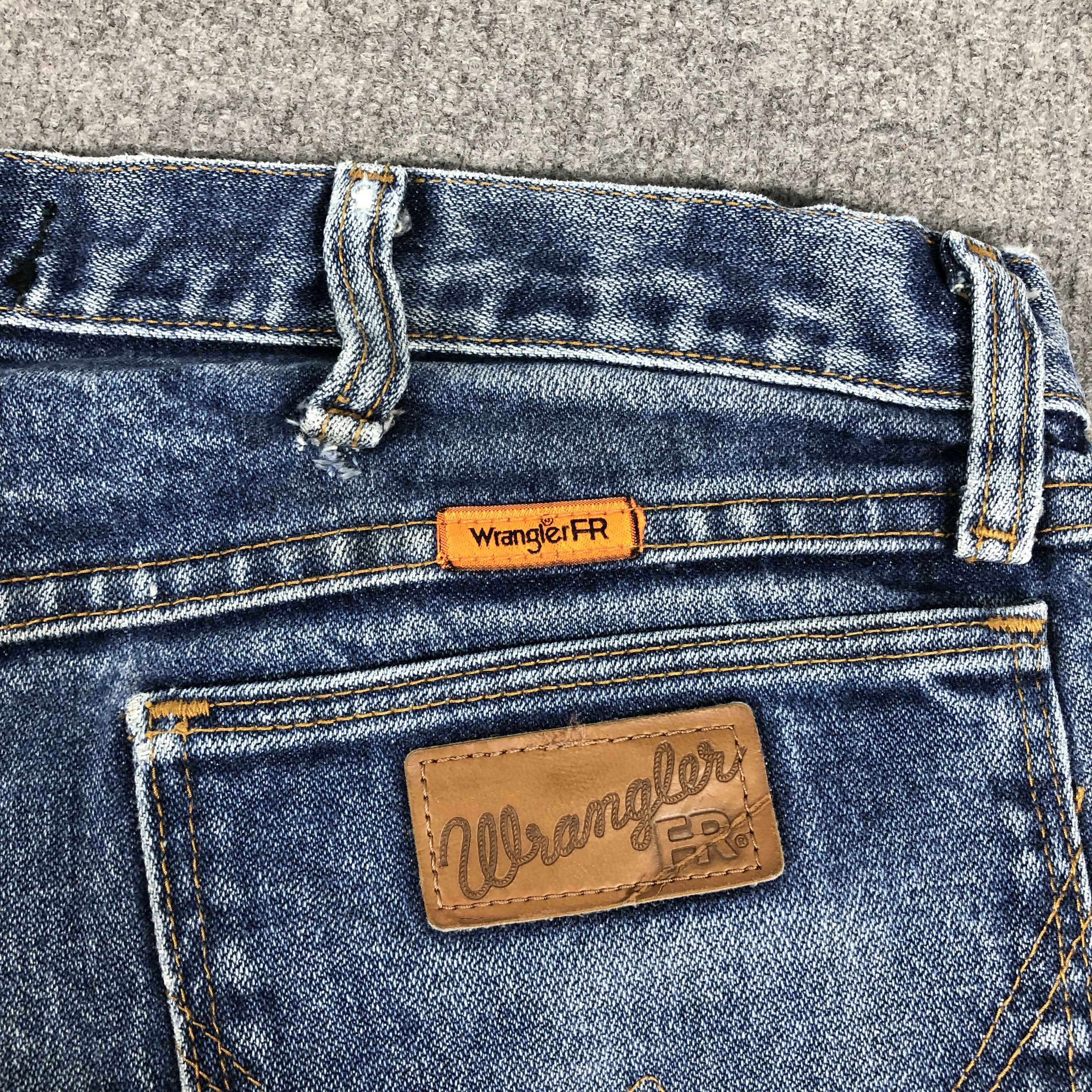 Vintage × Wrangler Vintage Wrangler Flame Resistant Jeans L931 Size US 38 / EU 54 - 8 Thumbnail
