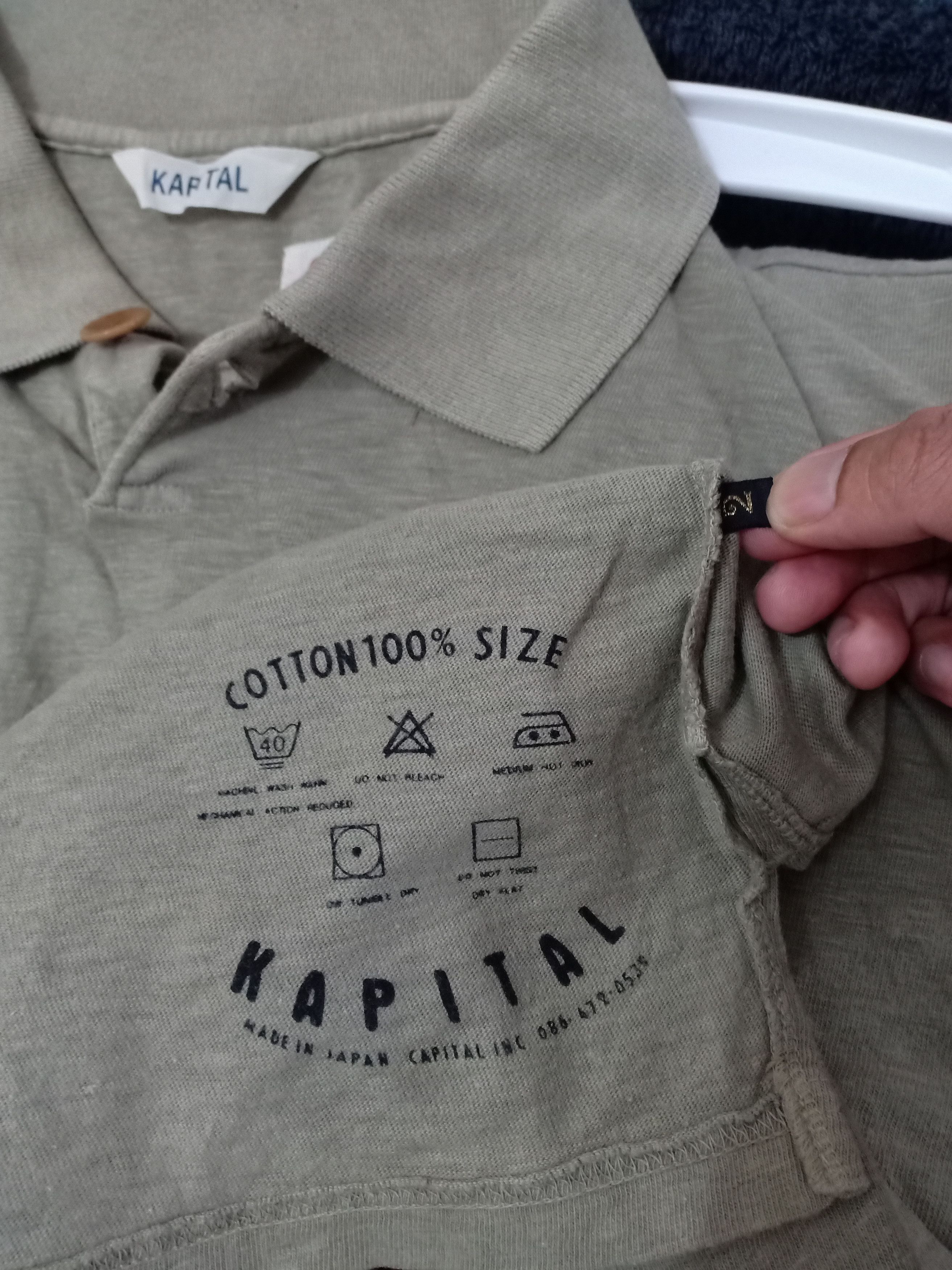 Kapital Kountry Vintage Kapital Kiro Hirata Polo T Shirt Size US M / EU 48-50 / 2 - 10 Thumbnail