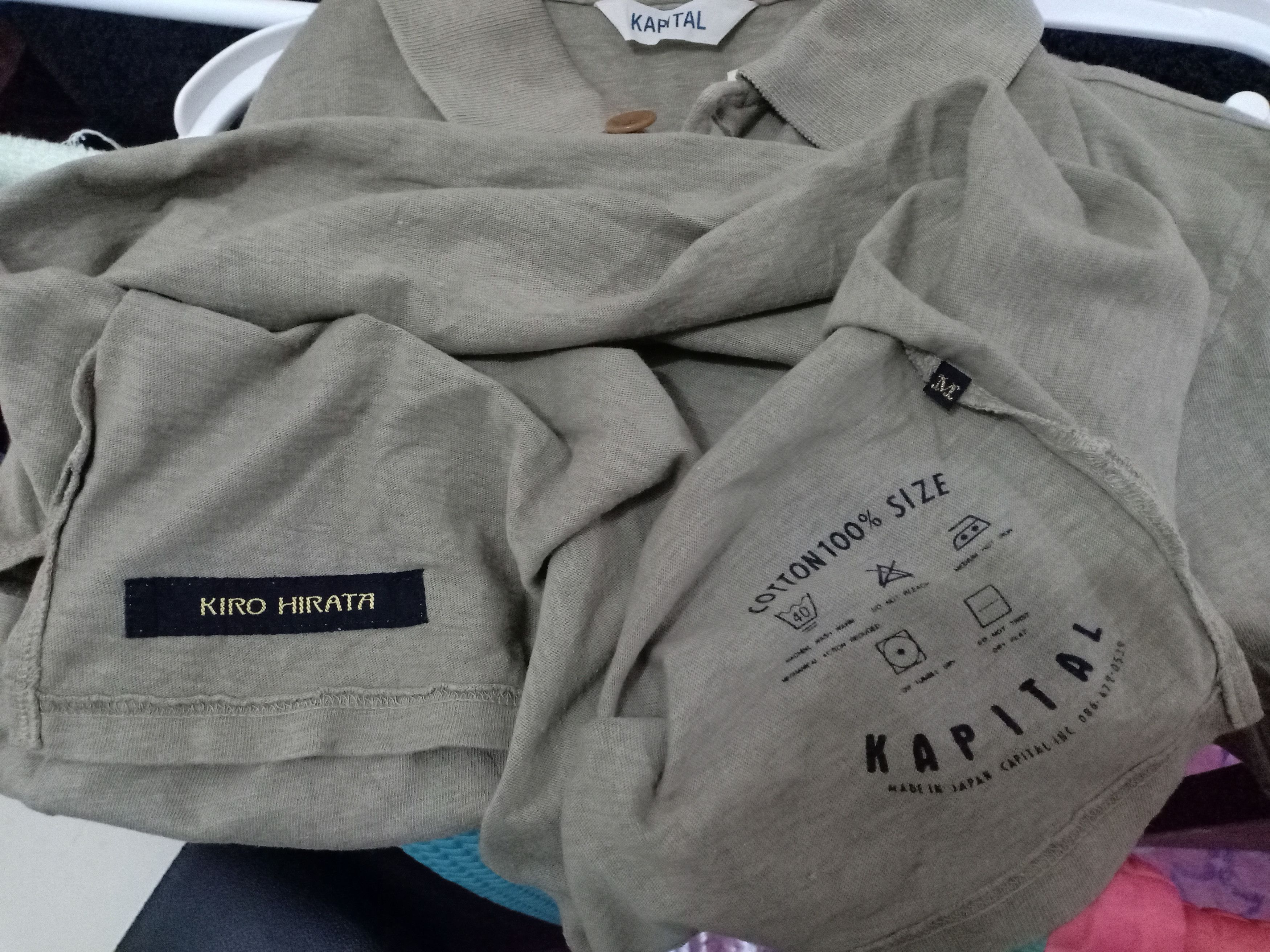 Kapital Kountry Vintage Kapital Kiro Hirata Polo T Shirt Size US M / EU 48-50 / 2 - 12 Thumbnail