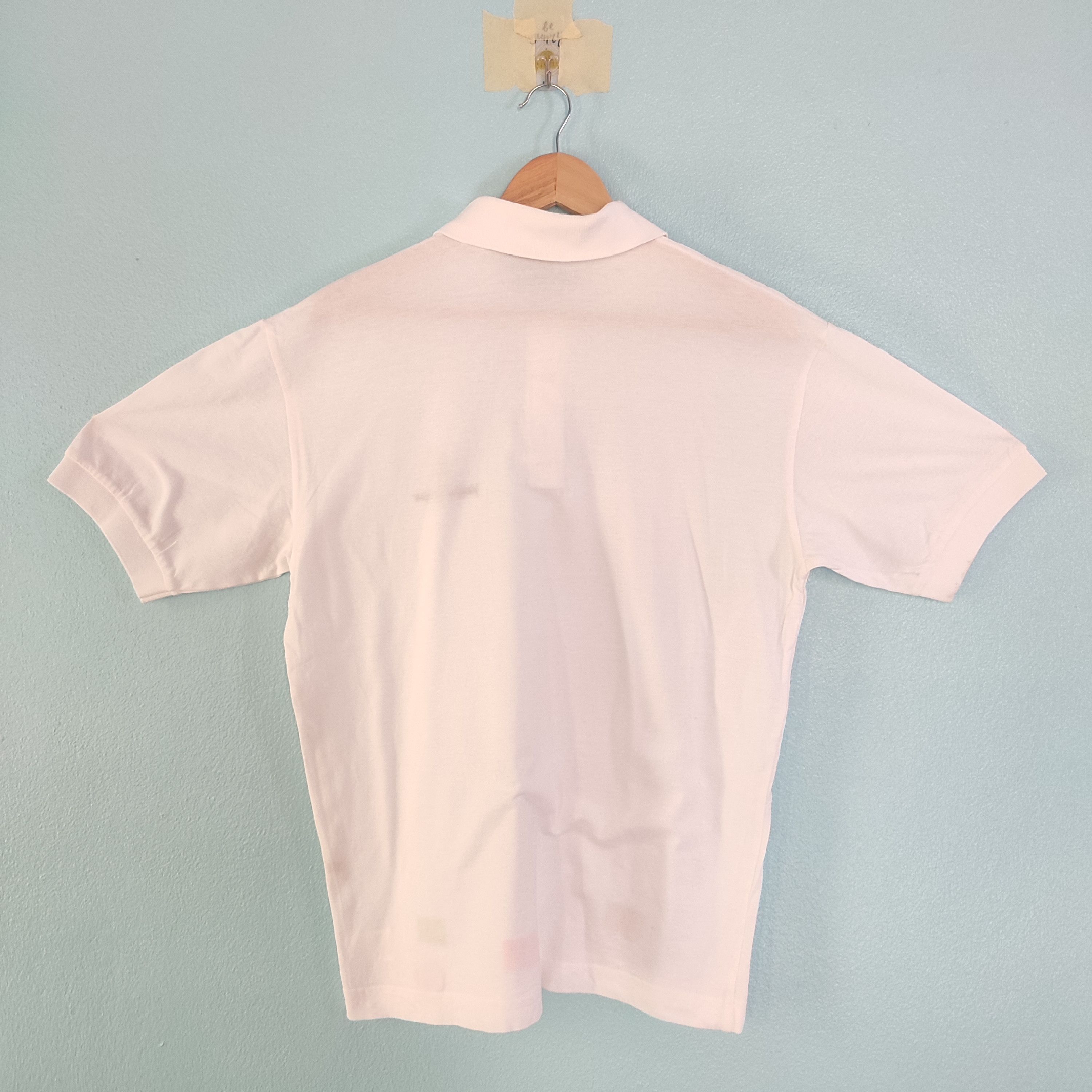 Yves Saint Laurent Collar Logo Italian Designer Polo Shirt