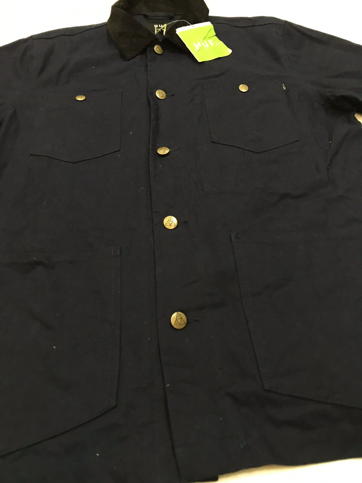 Huf × Thrasher HUF RAILROAD JACKET SKATEBOARD SIZE MEDIUM Size US M / EU 48-50 / 2 - 3 Thumbnail