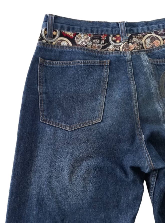 Art Comes First × Japanese Brand × Vintage Vintage Sukajan Dragon Denim Size US 35 - 11 Thumbnail