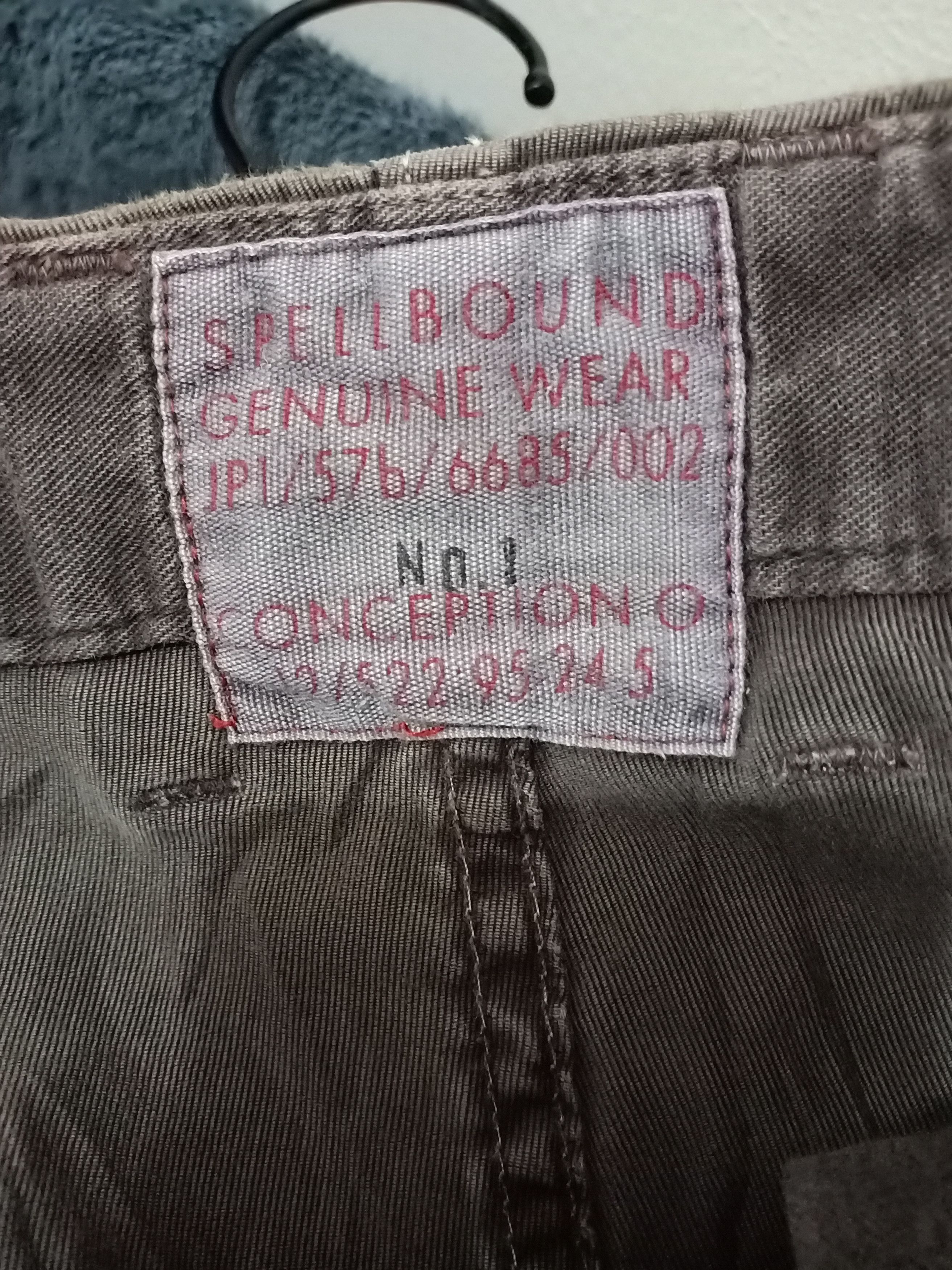 Japanese Brand × Spellbound Vintage Spellbound Tactical Multi Pocket Cargo Pants Size US 32 / EU 48 - 15 Thumbnail