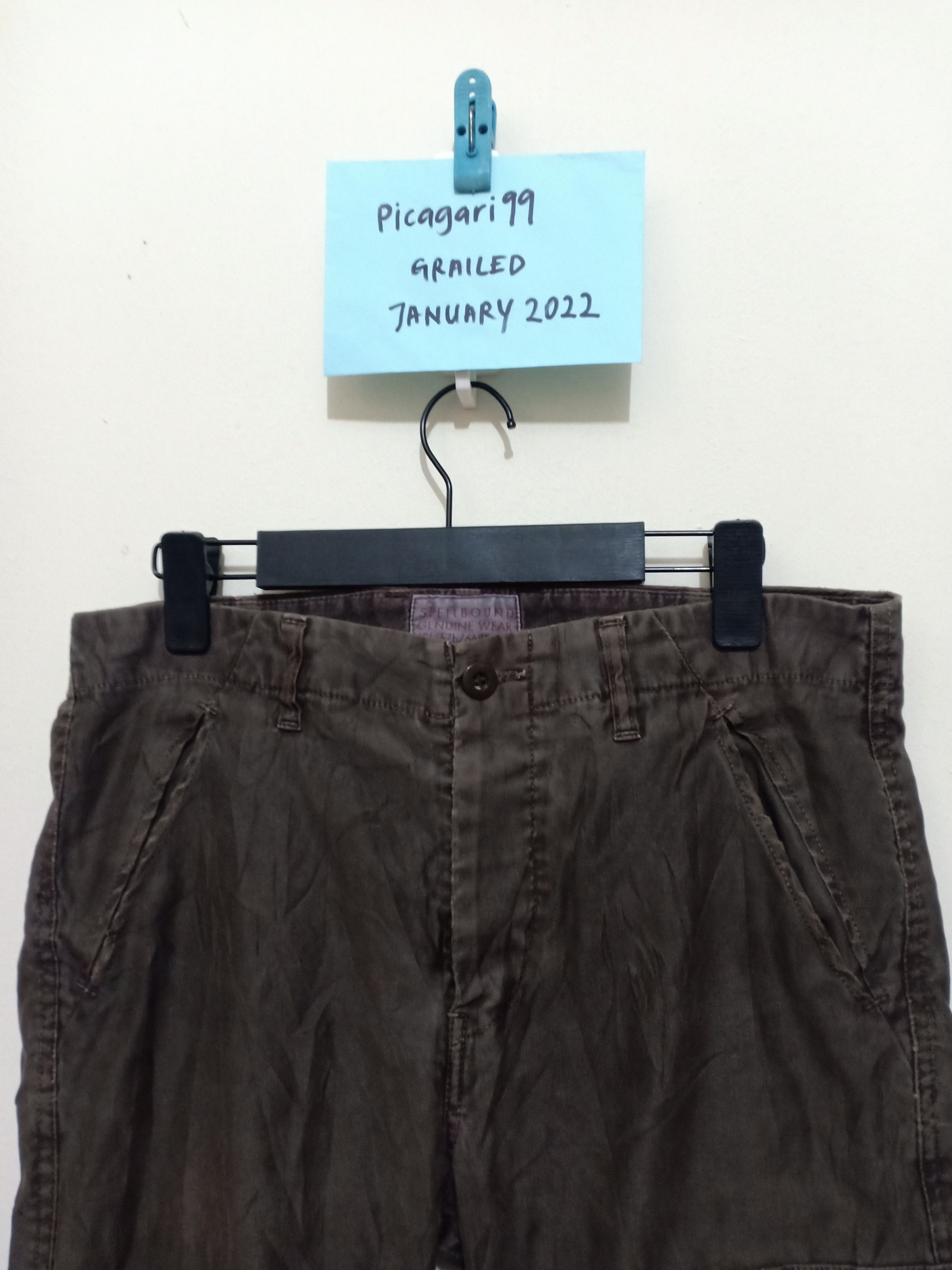 Japanese Brand × Spellbound Vintage Spellbound Tactical Multi Pocket Cargo Pants Size US 32 / EU 48 - 2 Thumbnail