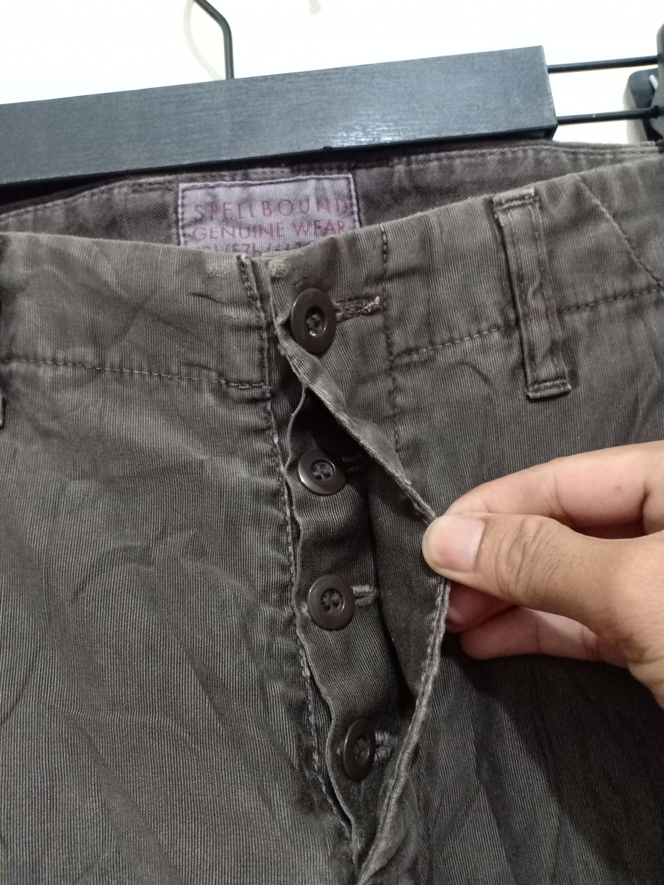 Japanese Brand × Spellbound Vintage Spellbound Tactical Multi Pocket Cargo Pants Size US 32 / EU 48 - 5 Thumbnail