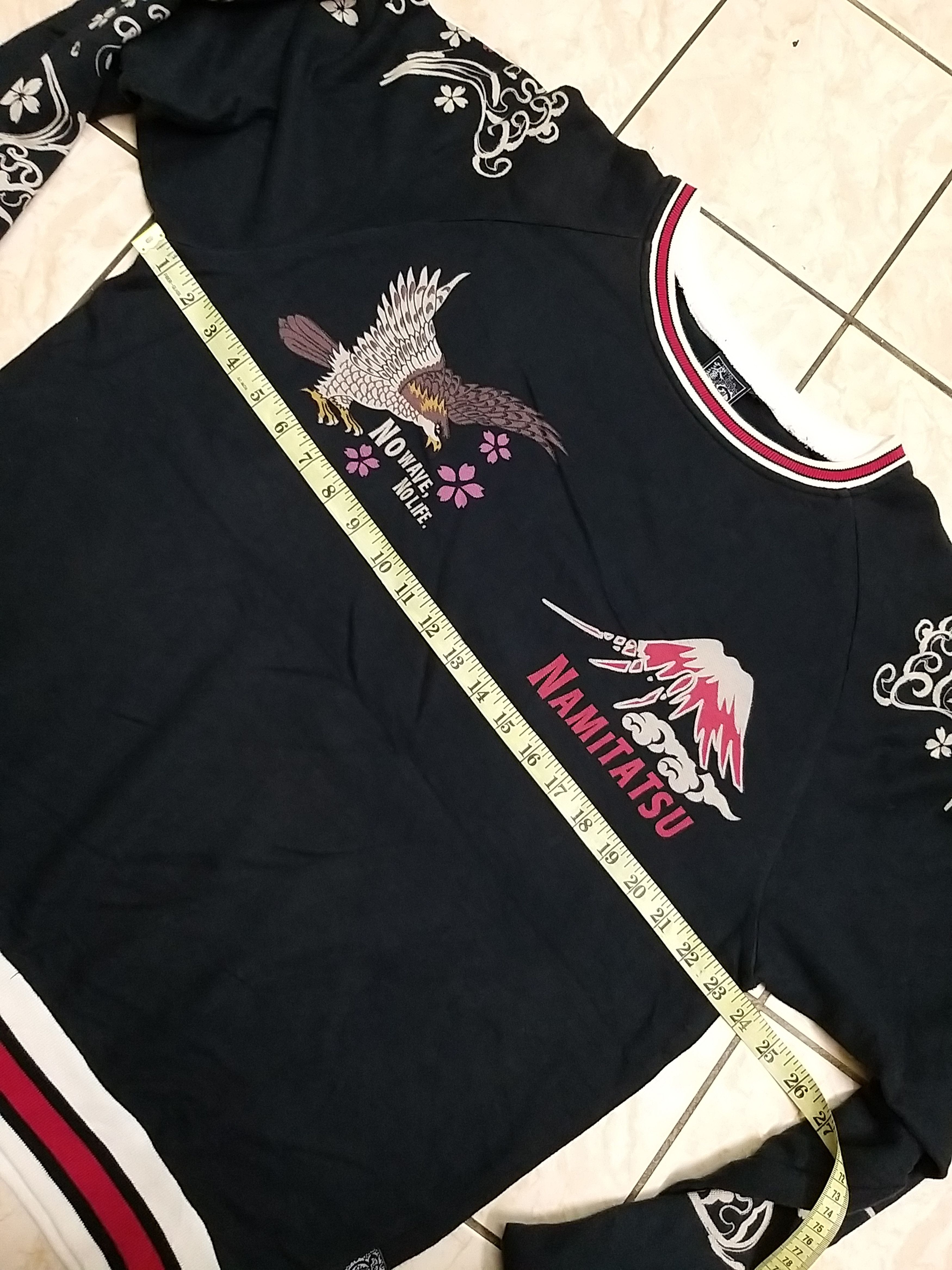 Japanese Brand SUKAJAN JAPANESE BIG WAVE RIDER EAGLE PULLOVER SWEATSHIRT Size US XL / EU 56 / 4 - 5 Thumbnail