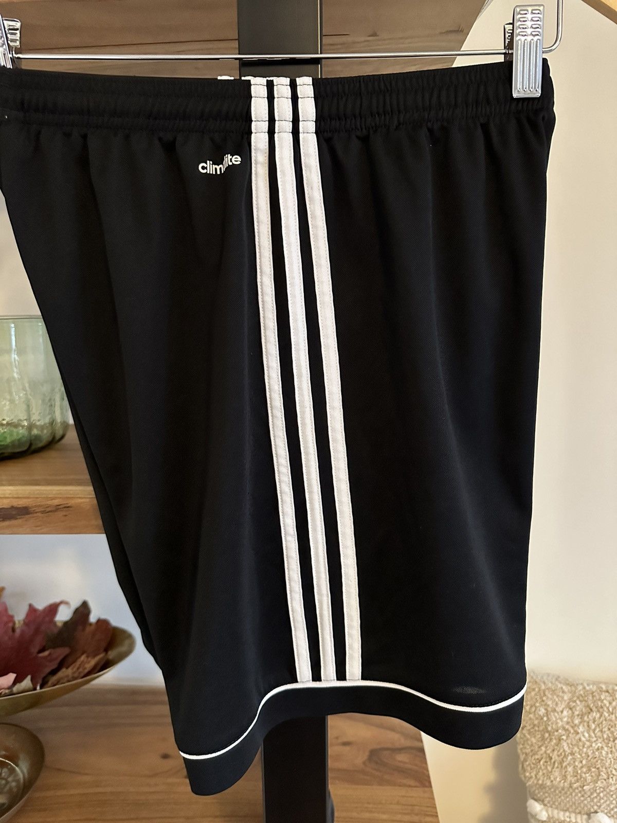 Adidas × Vintage Vintage Adidas Logo three stripes climate black sport shorts Size US 29 - 3 Thumbnail