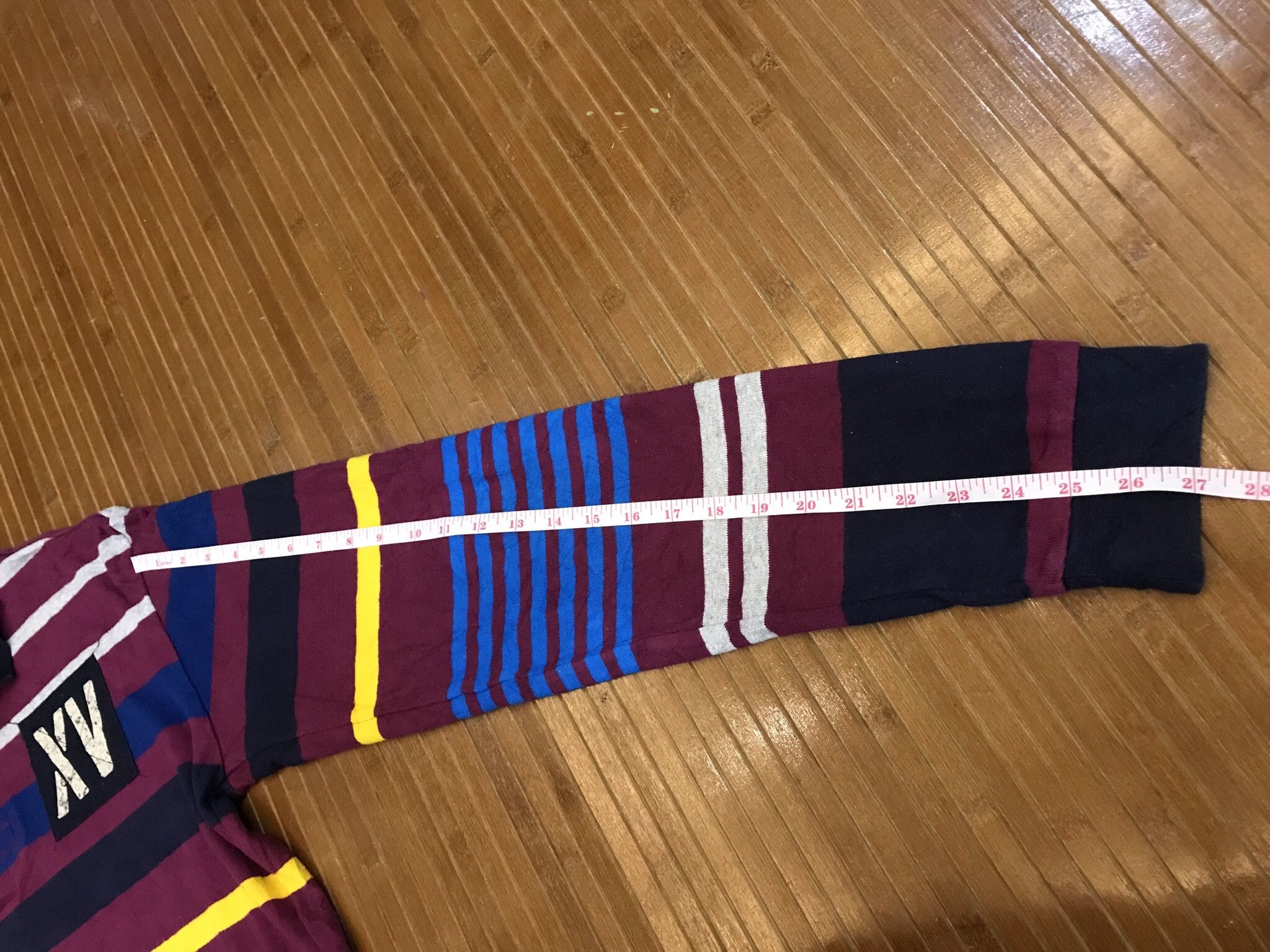 Super-Sized Canterburry Aotearoa Striped Long Sleeves Shirt